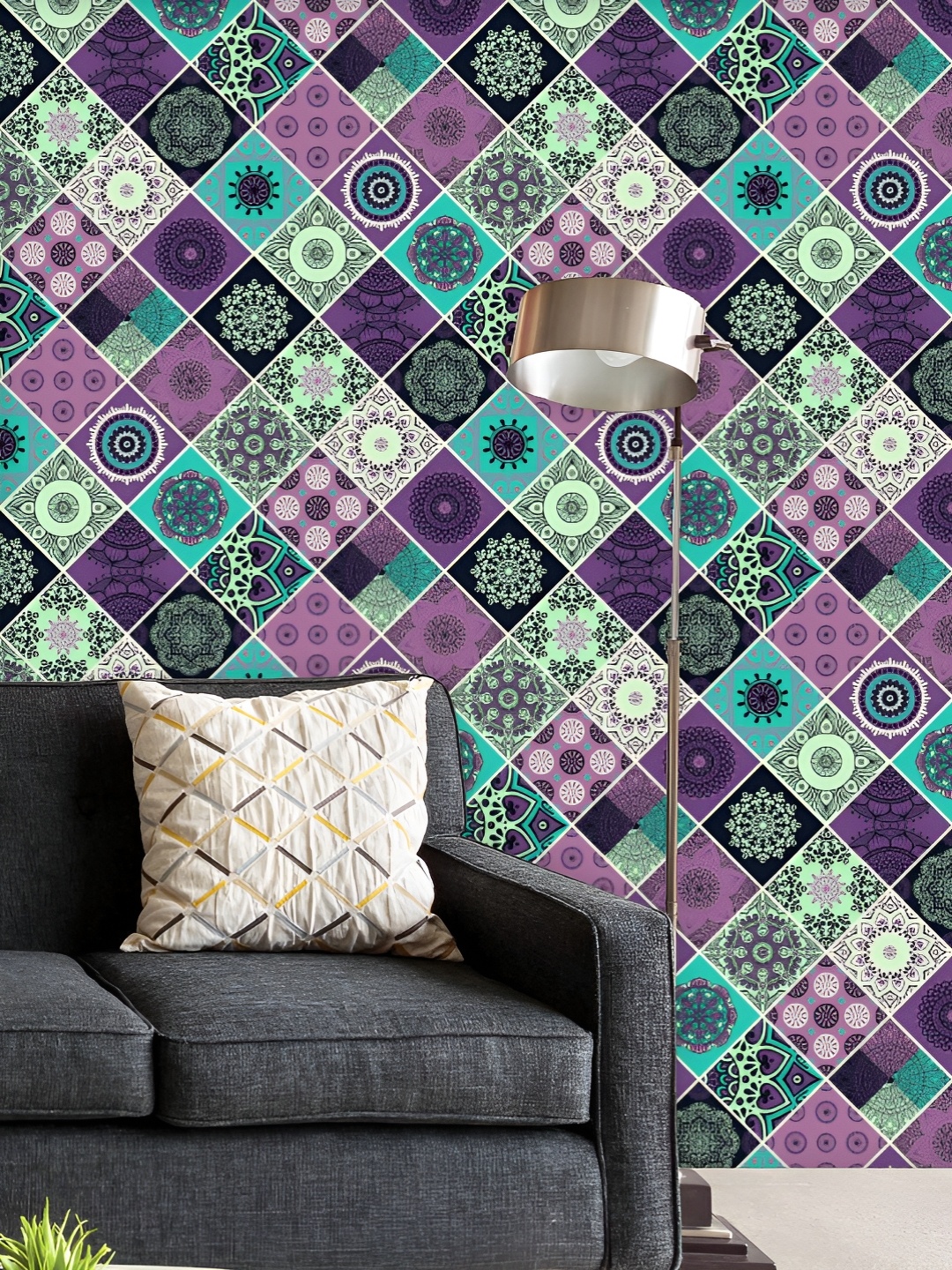 ArtzFolio Printed UV-Resistant Anti-Bacterial Vintage Ottoman Mandalas Peel & Stick Wallpaper, Multi
ArtzFolio Printed UV-Resistant Anti-Bacterial Vintage Ottoman Mandalas Peel & Stick Wallpaper, Multi