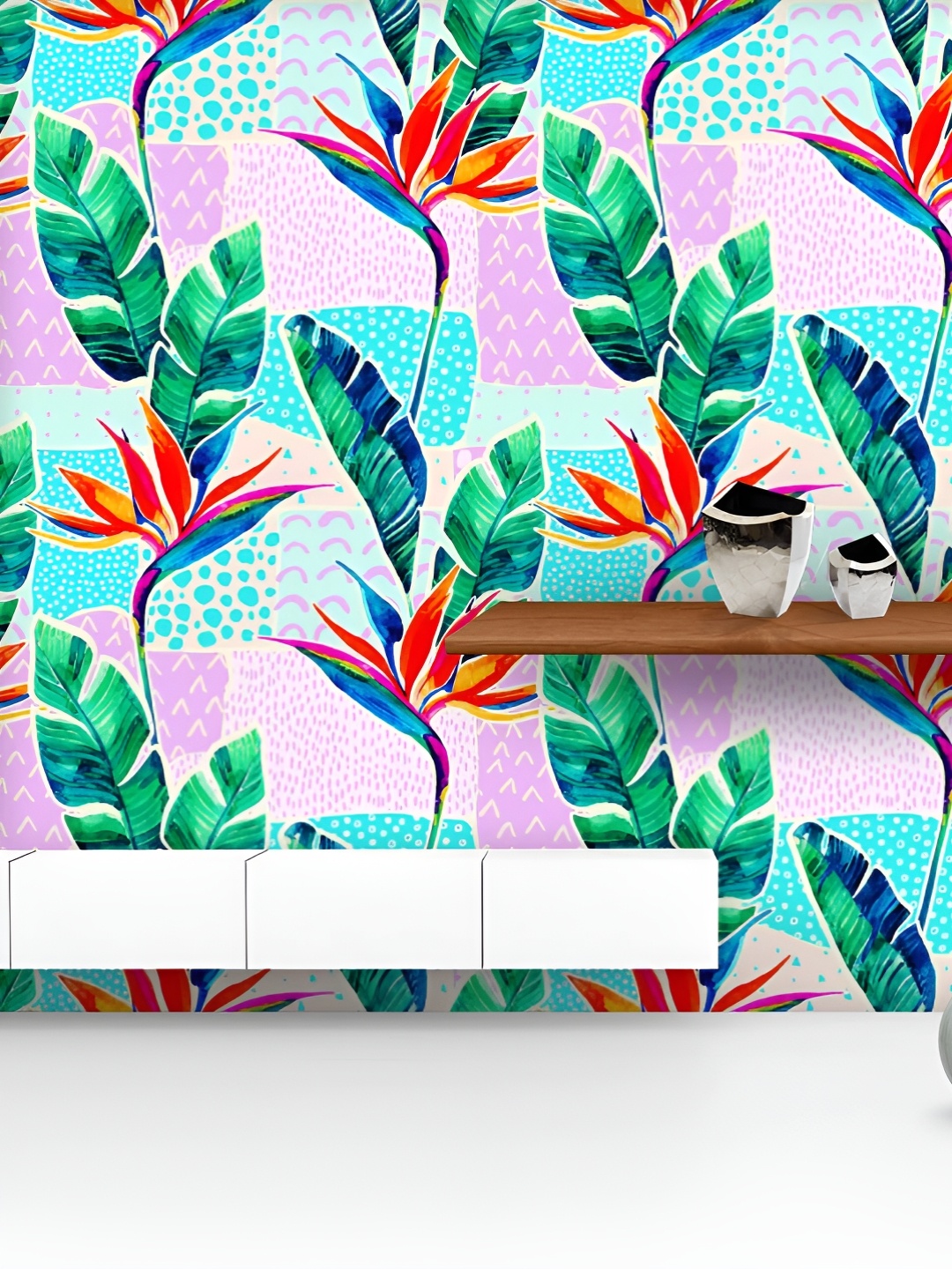 ArtzFolio Printed UV-Resistant Anti-Bacterial Watercolor Tropical Flowers Peel & Stick Wallpaper, Multi
ArtzFolio Printed UV-Resistant Anti-Bacterial Watercolor Tropical Flowers Peel & Stick Wallpaper, Multi