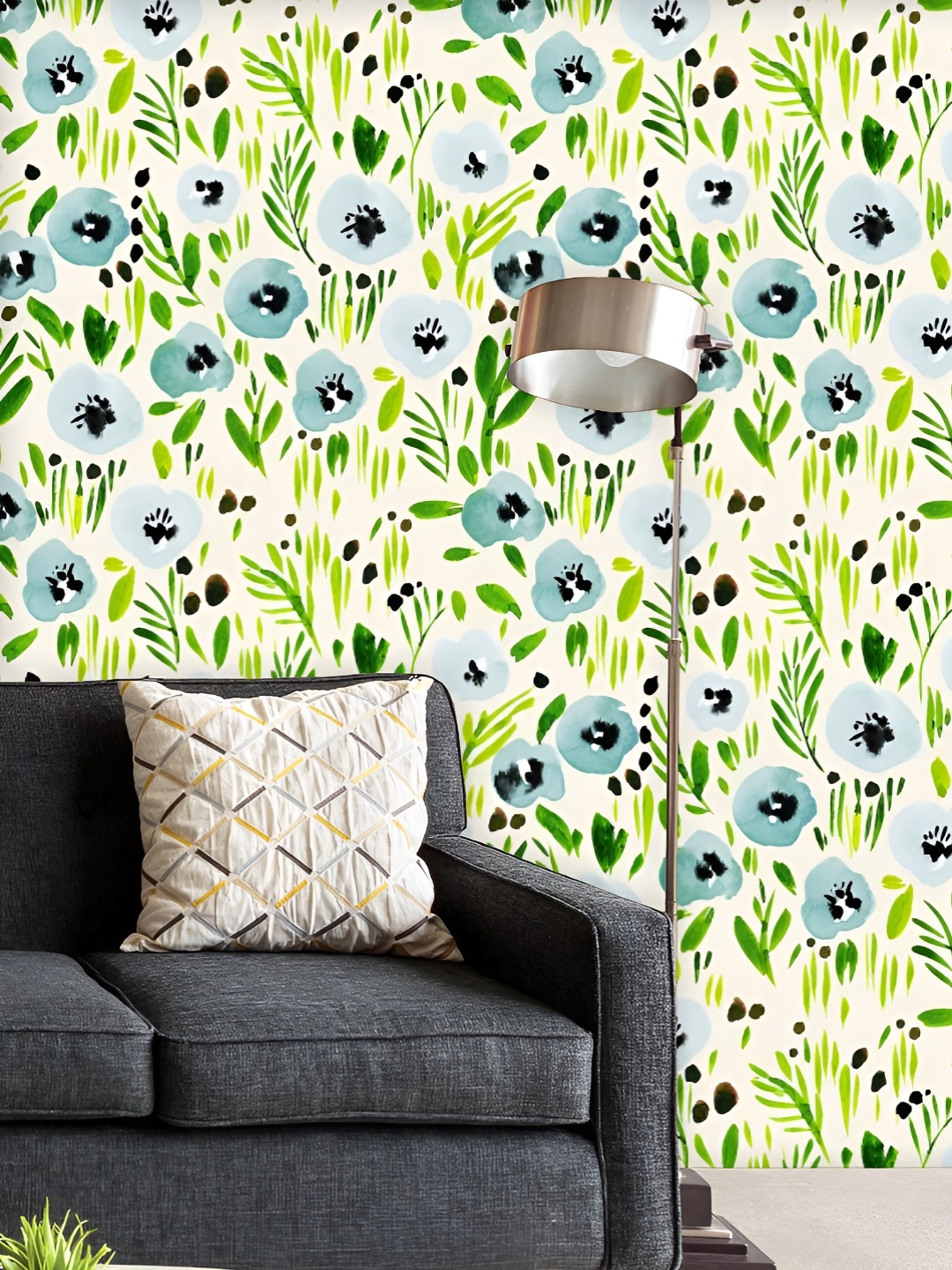 ArtzFolio Printed UV-Resistant Anti-Bacterial Watercolor Floral Pattern Peel & Stick Wallpaper, Multi
ArtzFolio Printed UV-Resistant Anti-Bacterial Watercolor Floral Pattern Peel & Stick Wallpaper, Multi