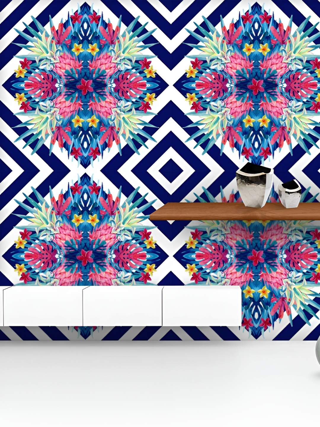 ArtzFolio Printed UV-Resistant Anti-Bacterial Watercolor Exotic Floral Pattern Peel & Stick Wallpaper, Multi
ArtzFolio Printed UV-Resistant Anti-Bacterial Watercolor Exotic Floral Pattern Peel & Stick Wallpaper, Multi