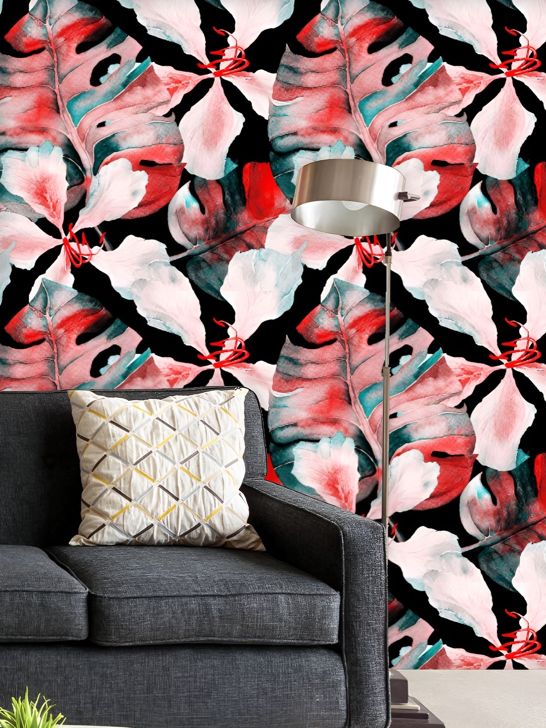 ArtzFolio Printed UV-Resistant Anti-Bacterial Watercolor Floral Pattern Peel & Stick Wallpaper, Multi
ArtzFolio Printed UV-Resistant Anti-Bacterial Watercolor Floral Pattern Peel & Stick Wallpaper, Multi