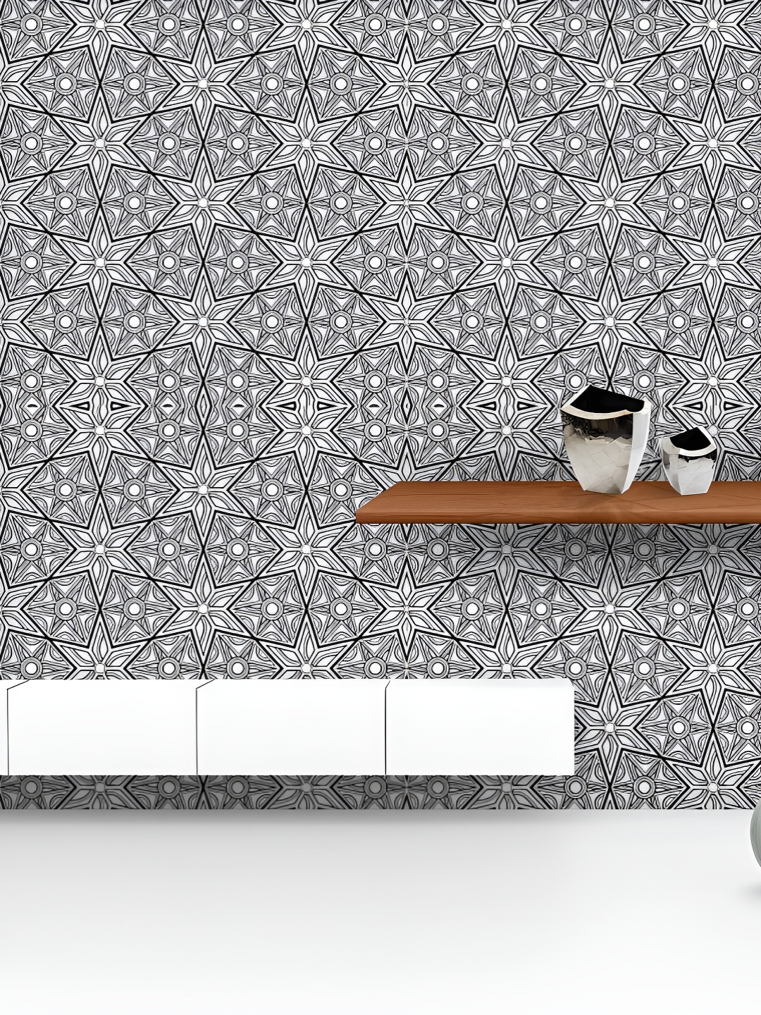 ArtzFolio Printed UV-Resistant Anti-Bacterial Monochrome Doodle Peel & Stick Wallpaper, Multi
ArtzFolio Printed UV-Resistant Anti-Bacterial Monochrome Doodle Peel & Stick Wallpaper, Multi