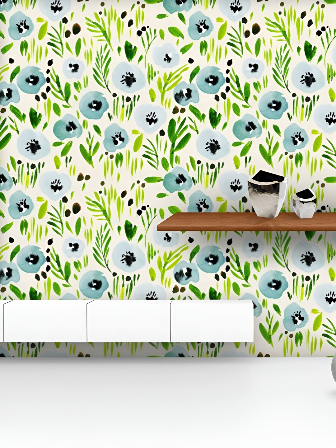 ArtzFolio Printed UV-Resistant Anti-Bacterial Watercolor Floral Pattern Peel & Stick Wallpaper, Multi
ArtzFolio Printed UV-Resistant Anti-Bacterial Watercolor Floral Pattern Peel & Stick Wallpaper, Multi