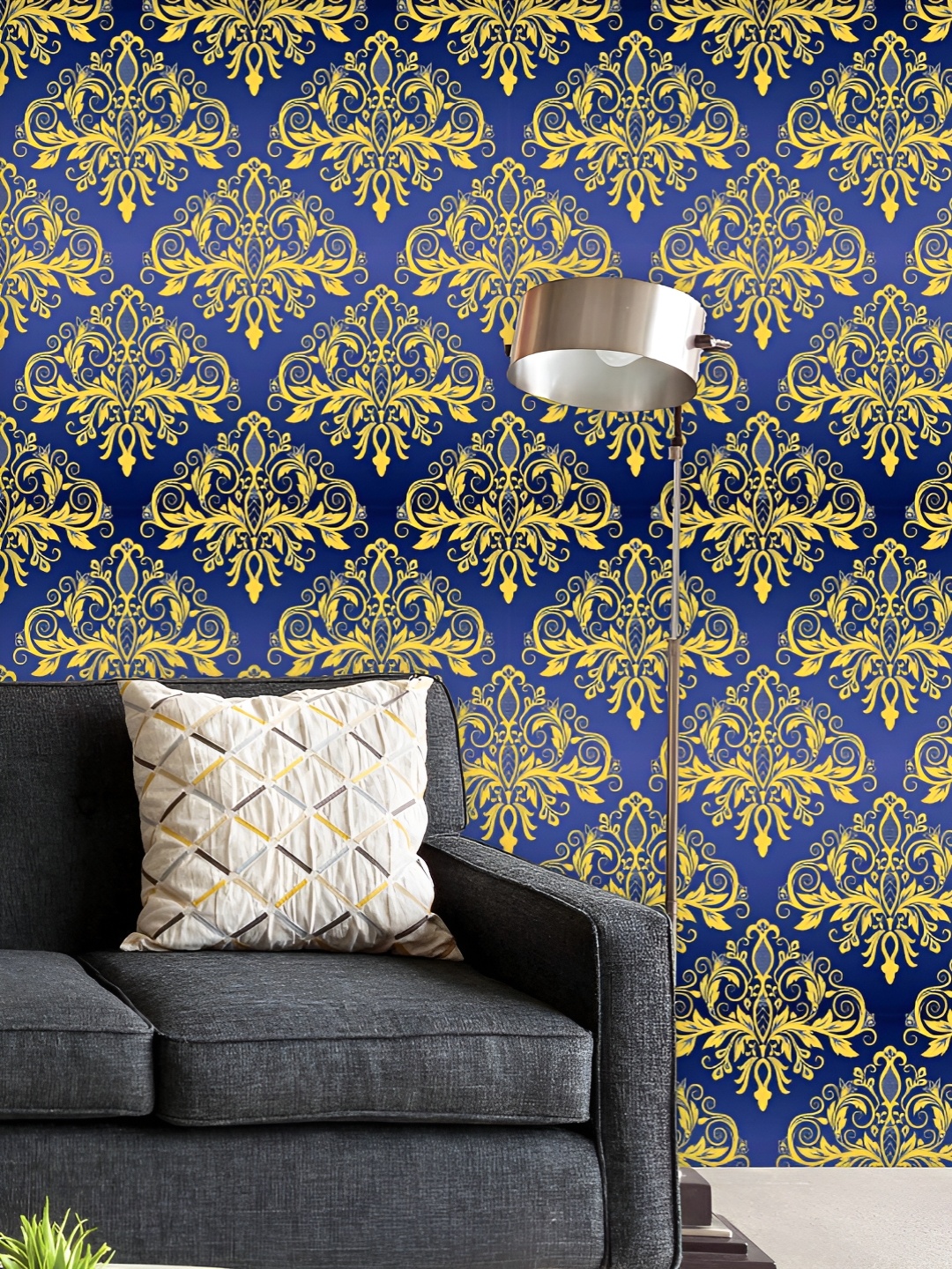 ArtzFolio Printed UV-Resistant Anti-Bacterial Damask Pattern Peel & Stick Wallpaper, Multi
ArtzFolio Printed UV-Resistant Anti-Bacterial Damask Pattern Peel & Stick Wallpaper, Multi