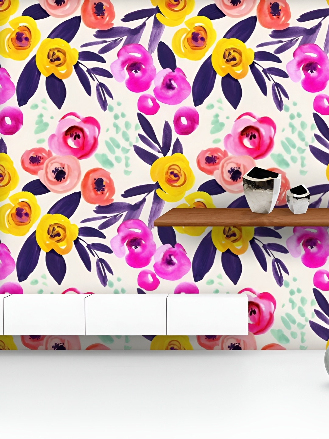 ArtzFolio Printed UV-Resistant Anti-Bacterial Watercolor Botanical Design Peel & Stick Wallpaper, Multi
ArtzFolio Printed UV-Resistant Anti-Bacterial Watercolor Botanical Design Peel & Stick Wallpaper, Multi