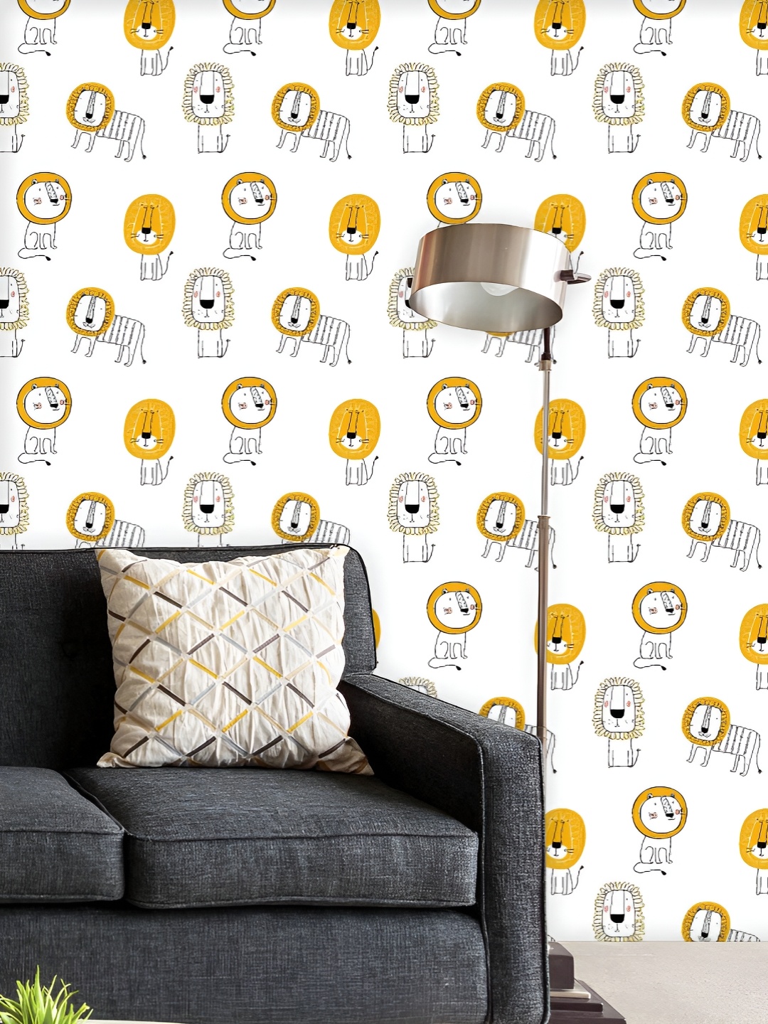 ArtzFolio Printed UV-Resistant Anti-Bacterial Cartoon Lion Cub Peel & Stick Wallpaper, Multi
ArtzFolio Printed UV-Resistant Anti-Bacterial Cartoon Lion Cub Peel & Stick Wallpaper, Multi