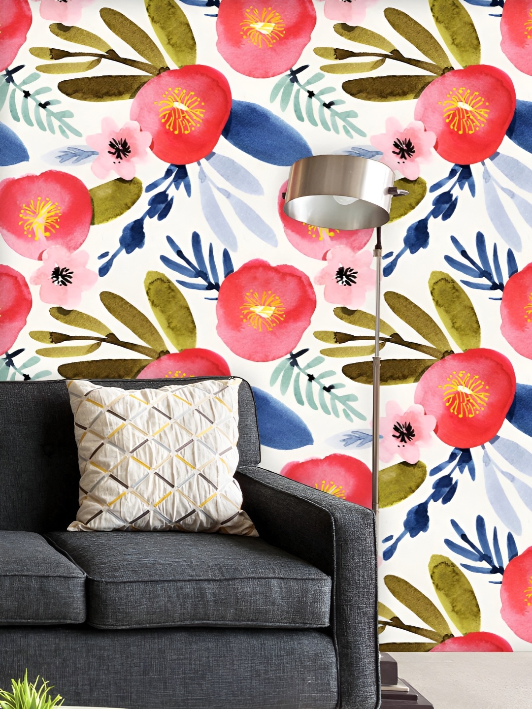 ArtzFolio Printed UV-Resistant Anti-Bacterial Botanical Design Peel & Stick Wallpaper, Multi
ArtzFolio Printed UV-Resistant Anti-Bacterial Botanical Design Peel & Stick Wallpaper, Multi