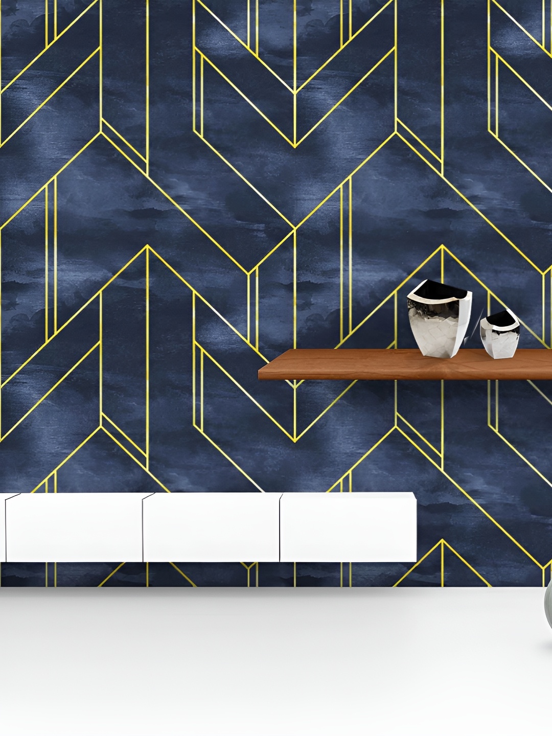 ArtzFolio Printed UV-Resistant Anti-Bacterial Geometric Pattern Peel & Stick Wallpaper, Multi
ArtzFolio Printed UV-Resistant Anti-Bacterial Geometric Pattern Peel & Stick Wallpaper, Multi