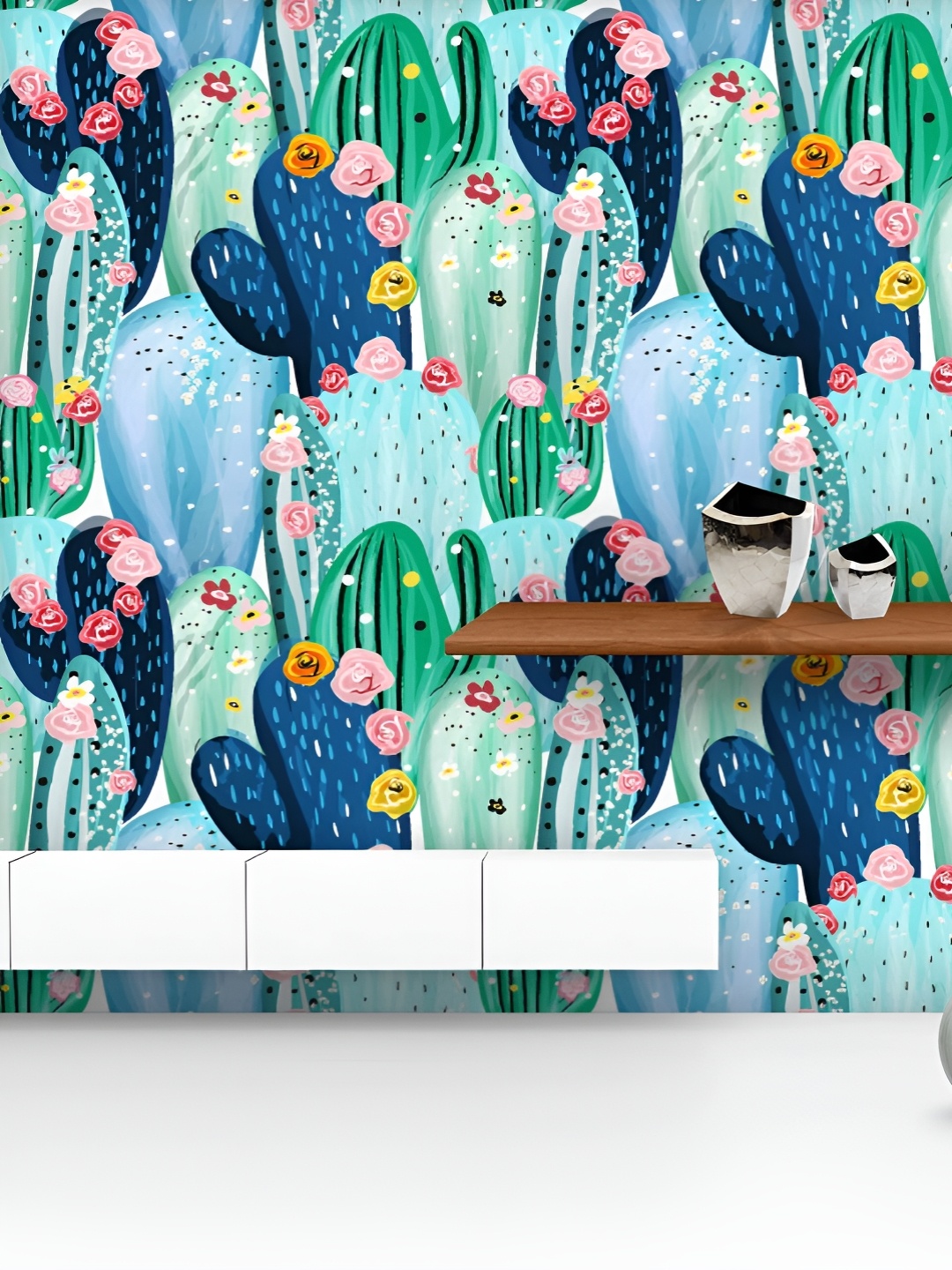 ArtzFolio Printed UV-Resistant Anti-Bacterial Pastel Vintage Cactuses Peel & Stick Wallpaper, Multi
ArtzFolio Printed UV-Resistant Anti-Bacterial Pastel Vintage Cactuses Peel & Stick Wallpaper, Multi