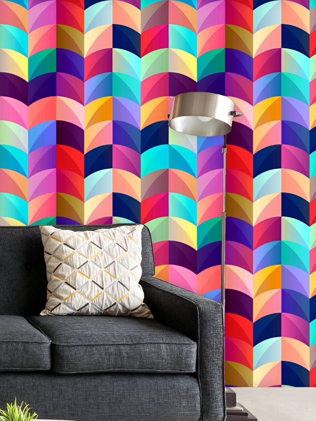 ArtzFolio Printed UV-Resistant Anti-Bacterial Geometric Pattern Elements Peel & Stick Wallpaper, Multi
ArtzFolio Printed UV-Resistant Anti-Bacterial Geometric Pattern Elements Peel & Stick Wallpaper, Multi