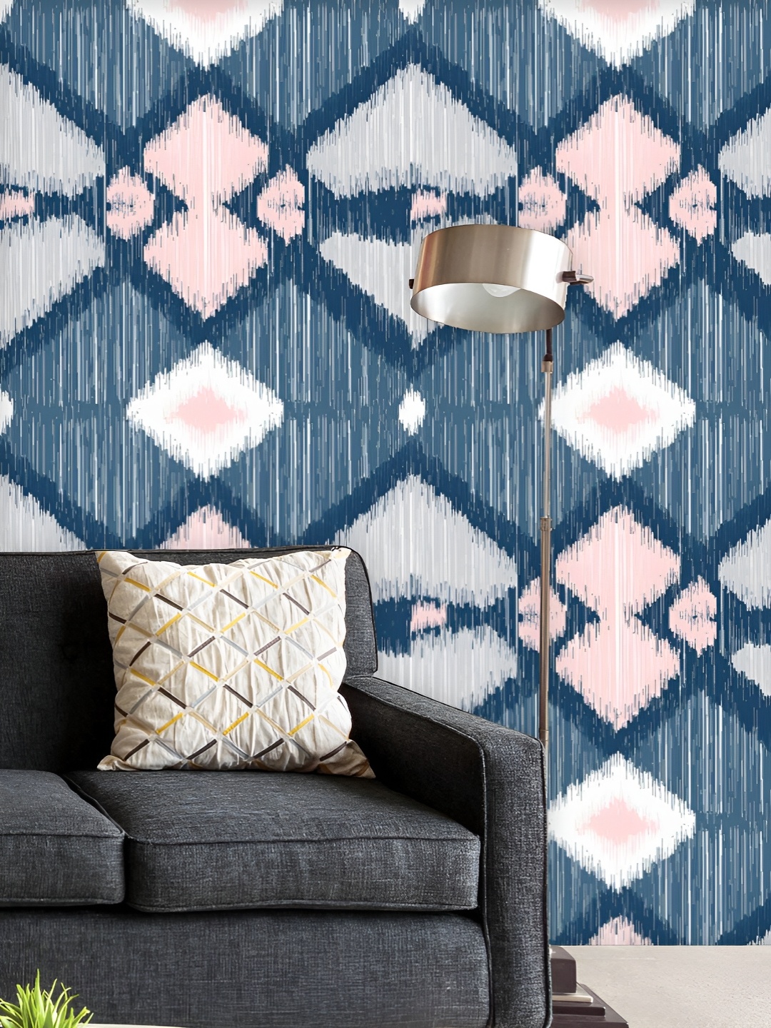 ArtzFolio Printed UV-Resistant Anti-Bacterial Abstract Ikat Pattern Peel & Stick Wallpaper, Multi
ArtzFolio Printed UV-Resistant Anti-Bacterial Abstract Ikat Pattern Peel & Stick Wallpaper, Multi