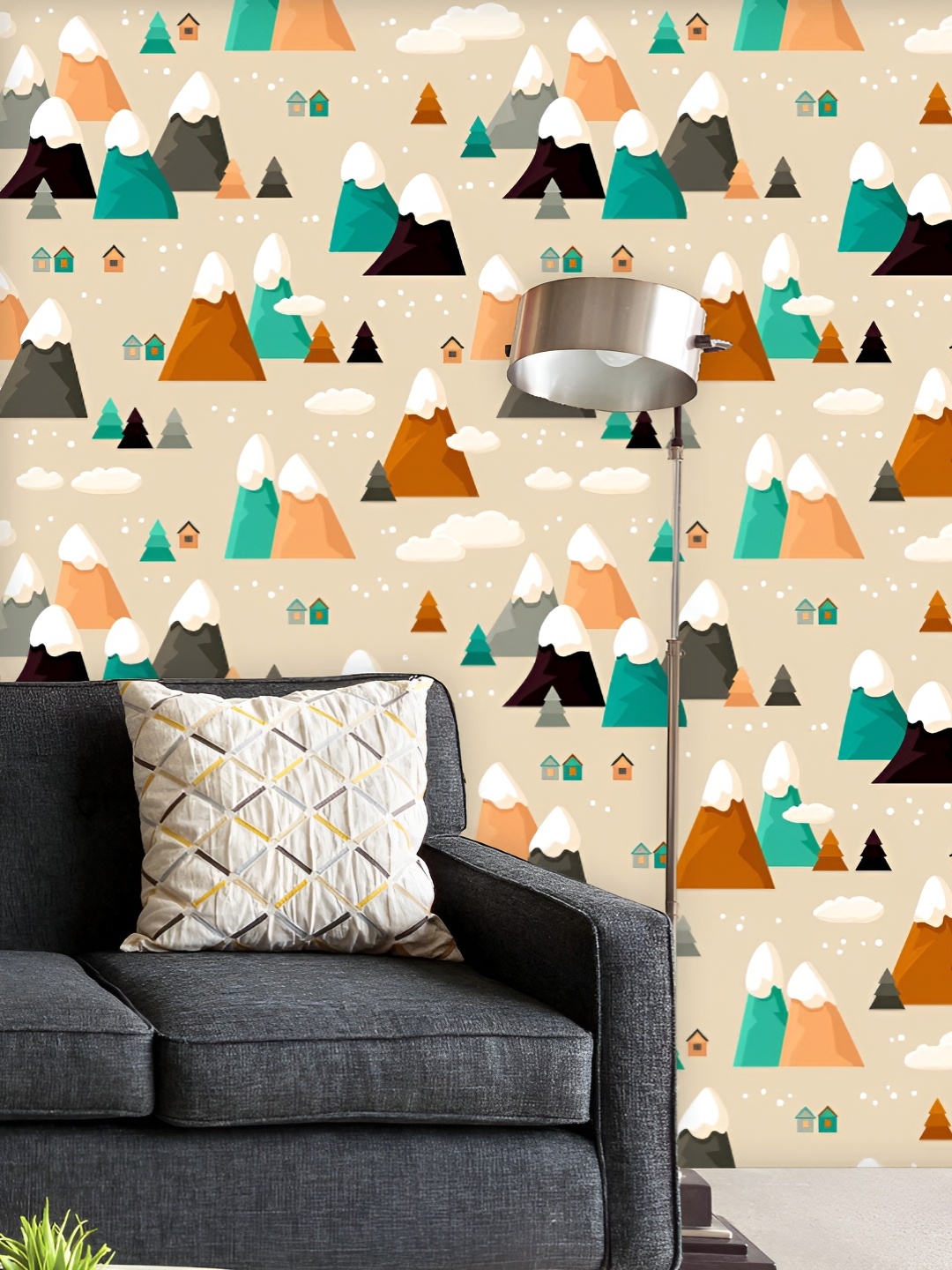 ArtzFolio Printed UV-Resistant Anti-Bacterial Mountain Pattern Peel & Stick Wallpaper, Multi
ArtzFolio Printed UV-Resistant Anti-Bacterial Mountain Pattern Peel & Stick Wallpaper, Multi
