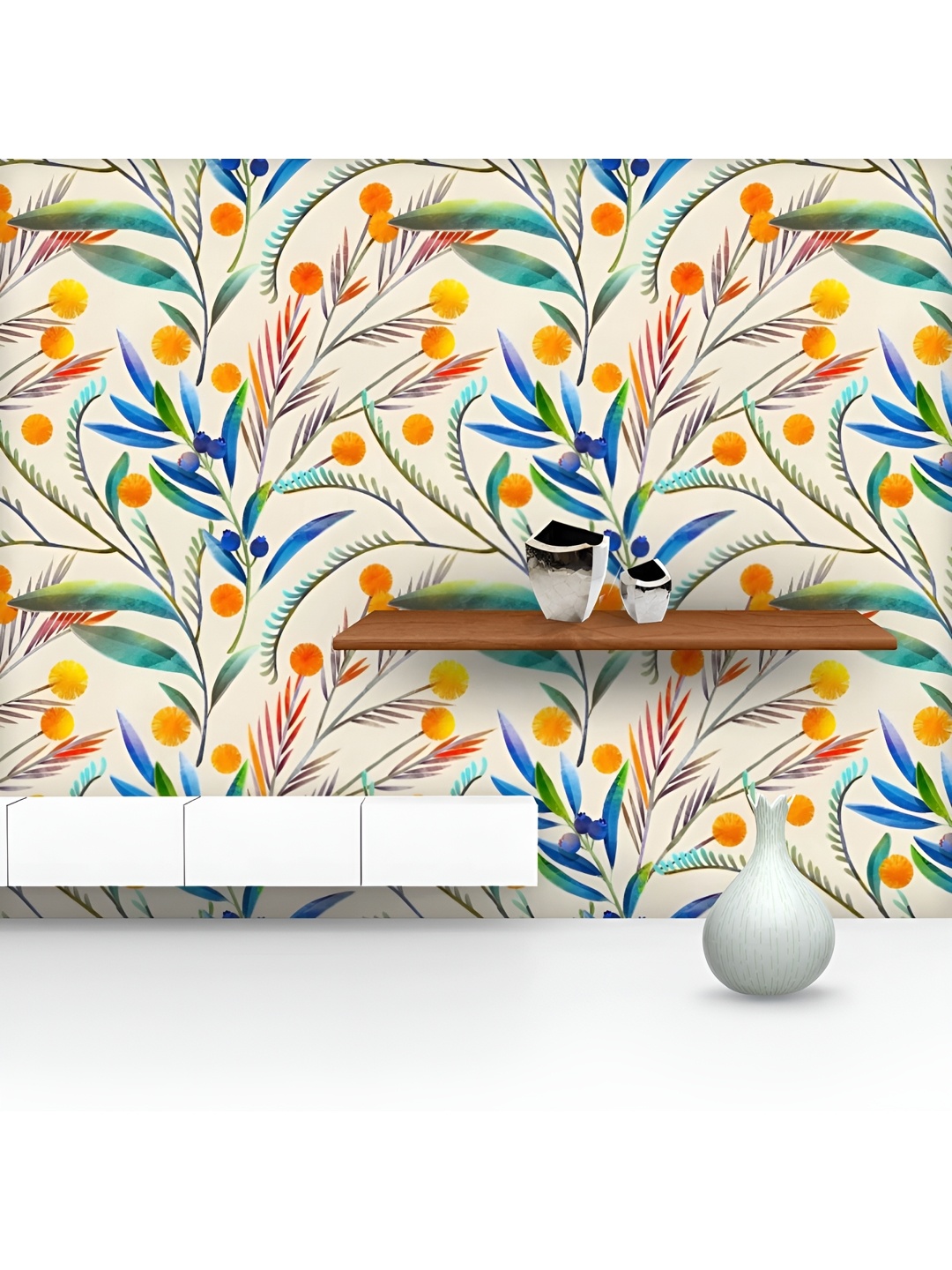 ArtzFolio Printed UV-Resistant Anti-Bacterial Botanical Floral Peel & Stick Wallpaper, Multi
ArtzFolio Printed UV-Resistant Anti-Bacterial Botanical Floral Peel & Stick Wallpaper, Multi
