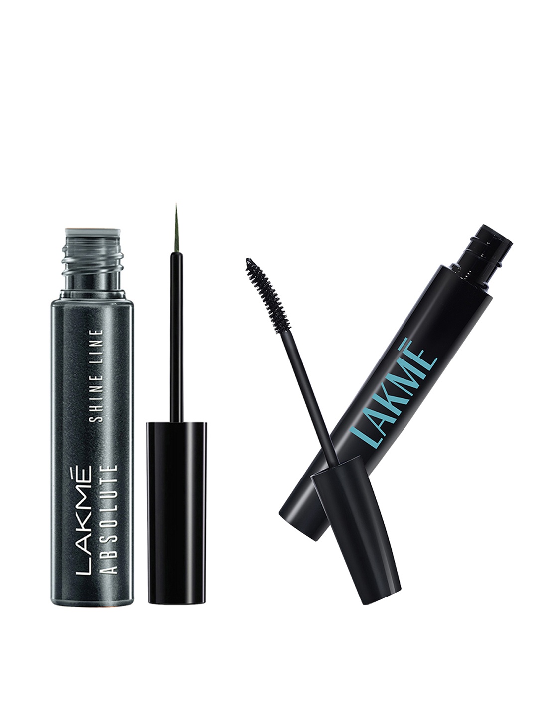 Lakme Set Of Absolute Shine Line Eyeliner & Eyeconic Curling Mascara - 4.5ml + 6ml, Black
Lakme Set Of Absolute Shine Line Eyeliner & Eyeconic Curling Mascara - 4.5ml + 6ml, Black