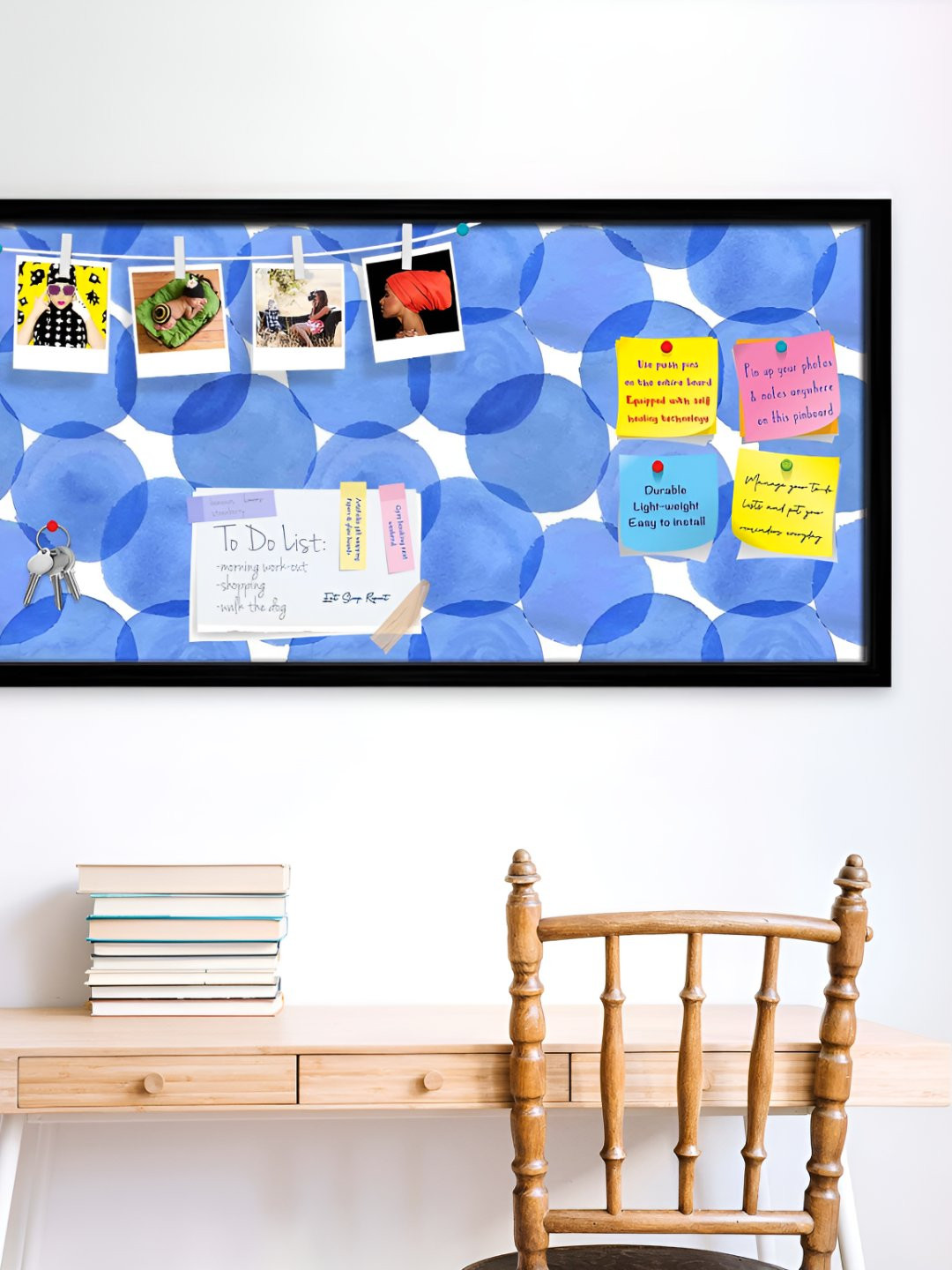 ArtzFolio Wooden Notice Pin Board, Multi
ArtzFolio Wooden Notice Pin Board, Multi