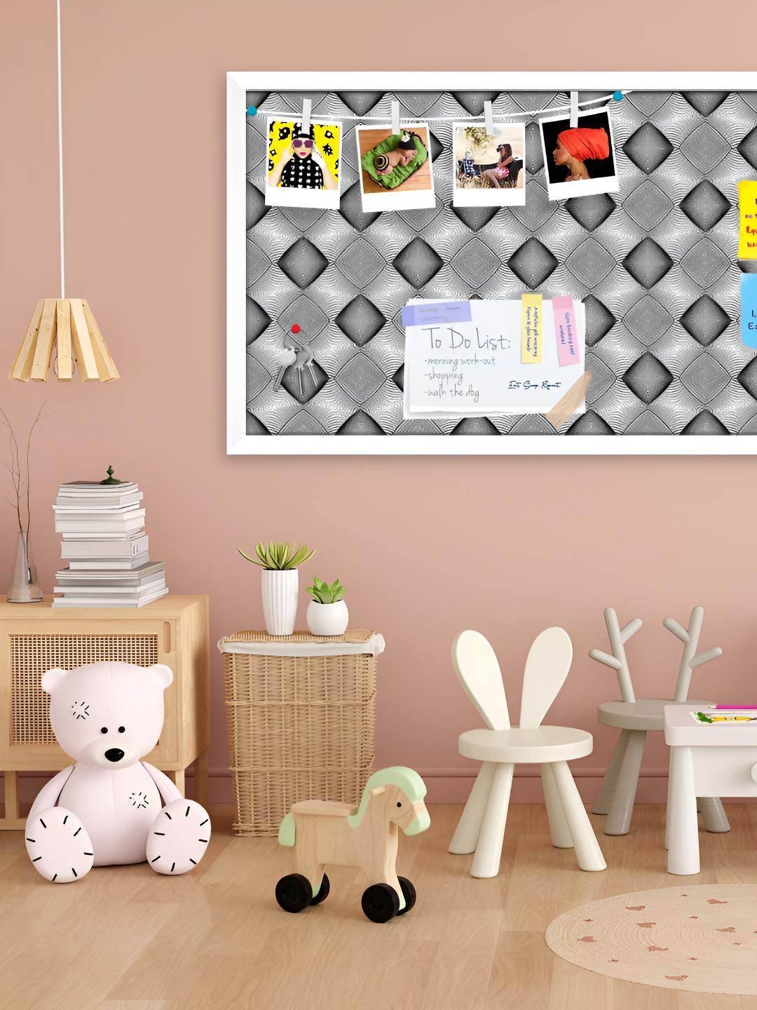 ArtzFolio Wooden Notice Pin Board, Multi
ArtzFolio Wooden Notice Pin Board, Multi