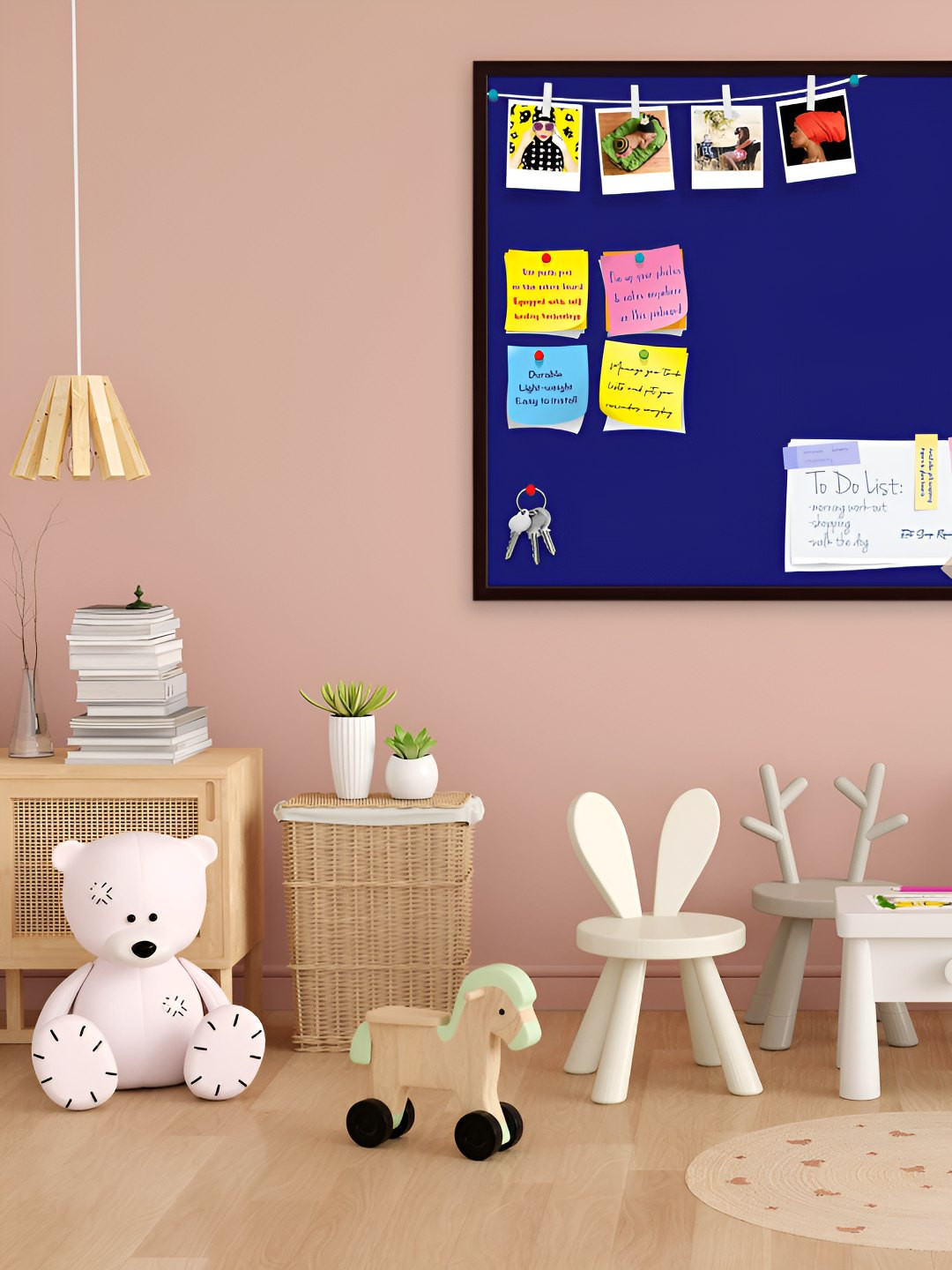 ArtzFolio Wooden Notice Pin Board, Blue
ArtzFolio Wooden Notice Pin Board, Blue