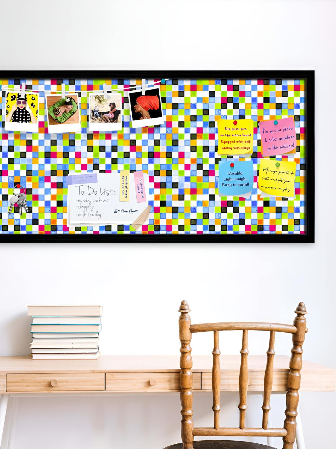 ArtzFolio Wooden Notice Pin Board, Multi
ArtzFolio Wooden Notice Pin Board, Multi