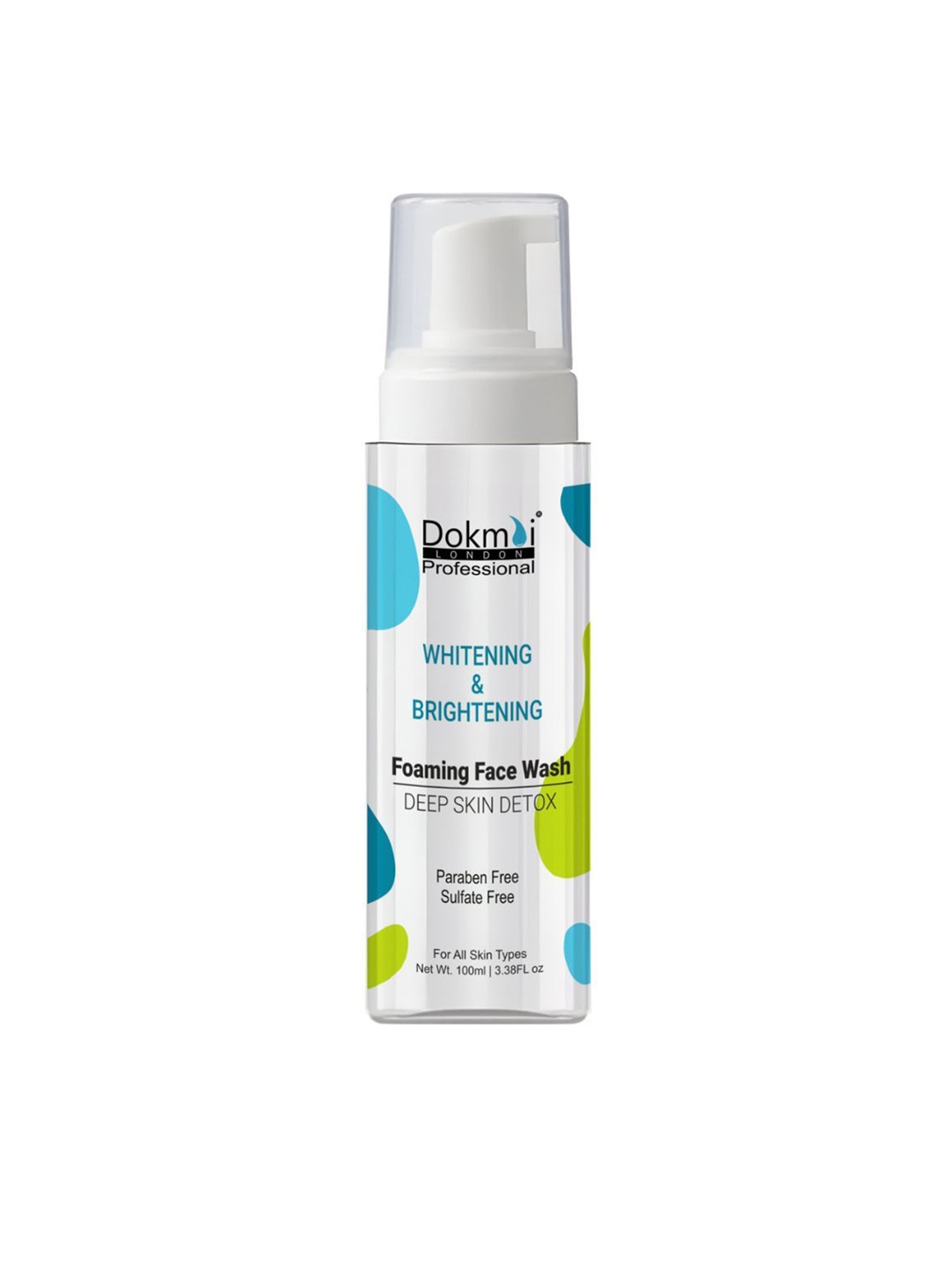 Dokmai London Professional Whitening & Brightening Foaming Face Wash - 100 ml, Transparent
Dokmai London Professional Whitening & Brightening Foaming Face Wash - 100 ml, Transparent