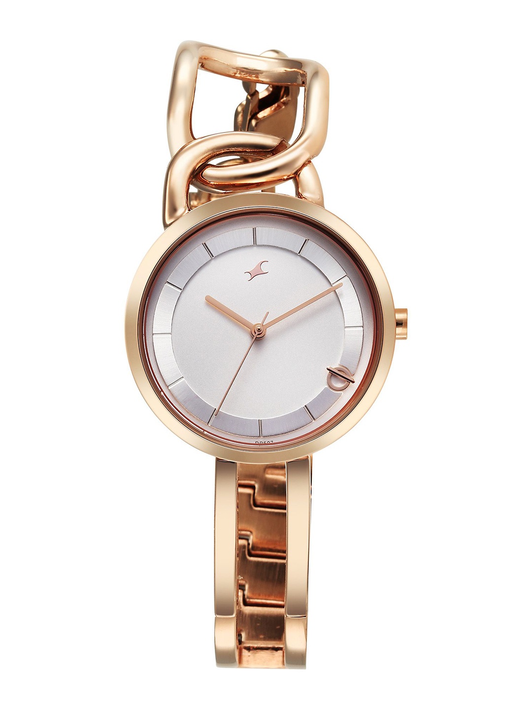 Fastrack Women Brass Embellished Dial & Bracelet Style Straps Analogue Watch 6298WM01, Gold
Fastrack Women Brass Embellished Dial & Bracelet Style Straps Analogue Watch 6298WM01, Gold