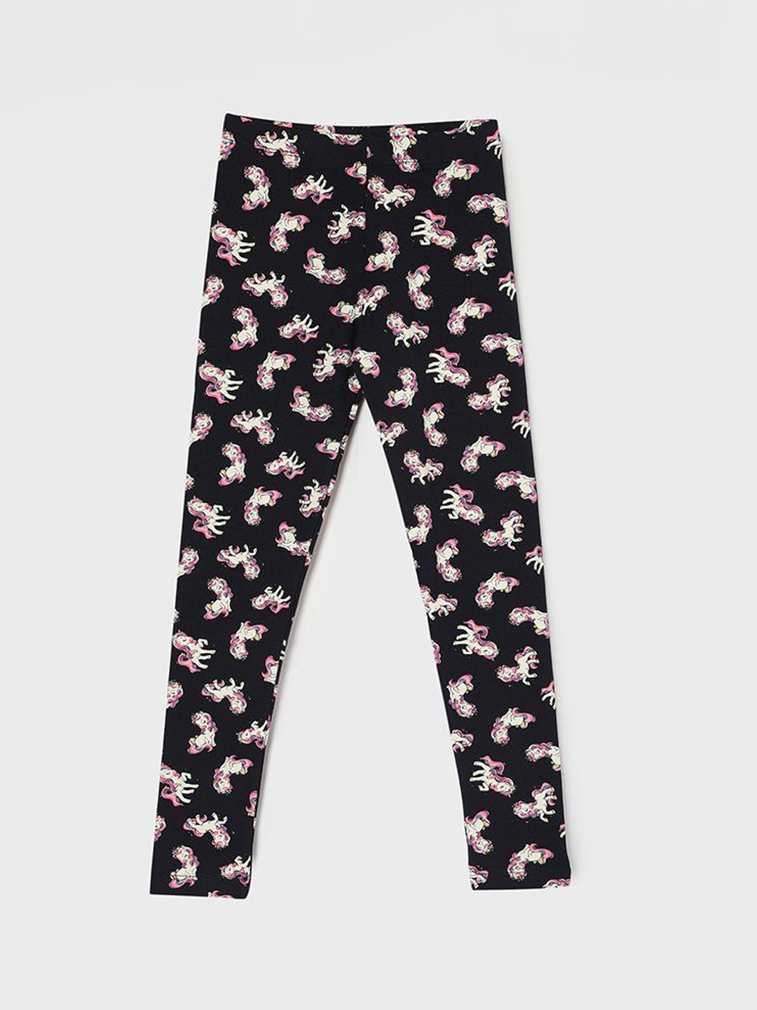 Fame Forever by Lifestyle Girls Printed Pure Cotton Mid-Rise Ankle-Length Leggings, Navy blue
Fame Forever by Lifestyle Girls Printed Pure Cotton Mid-Rise Ankle-Length Leggings, Navy blue