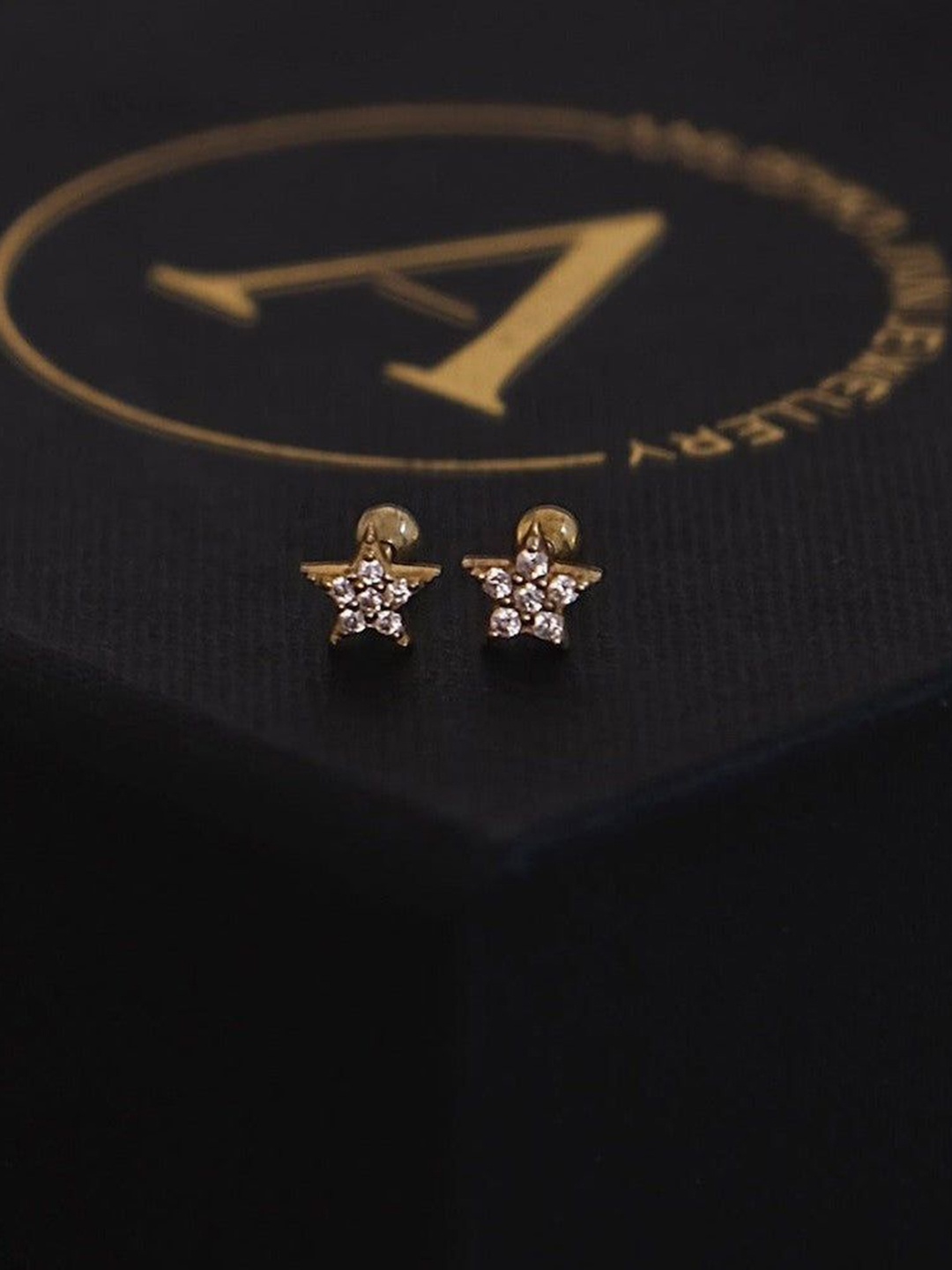 Anushka Jain Jewellery 925 Sterling Silver Gold Plated CZ Studded Classic Studs
Anushka Jain Jewellery 925 Sterling Silver Gold Plated CZ Studded Classic Studs