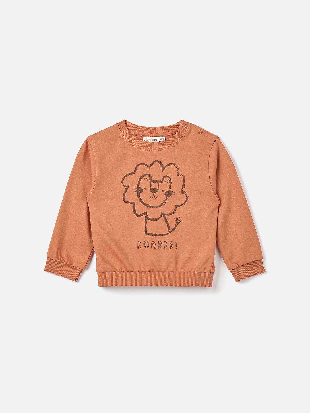 Juniors by Babyshop Boys Graphic Print Cotton Round Neck Long Sleeves Pullover Sweatshirt, Brown
Juniors by Babyshop Boys Graphic Print Cotton Round Neck Long Sleeves Pullover Sweatshirt, Brown