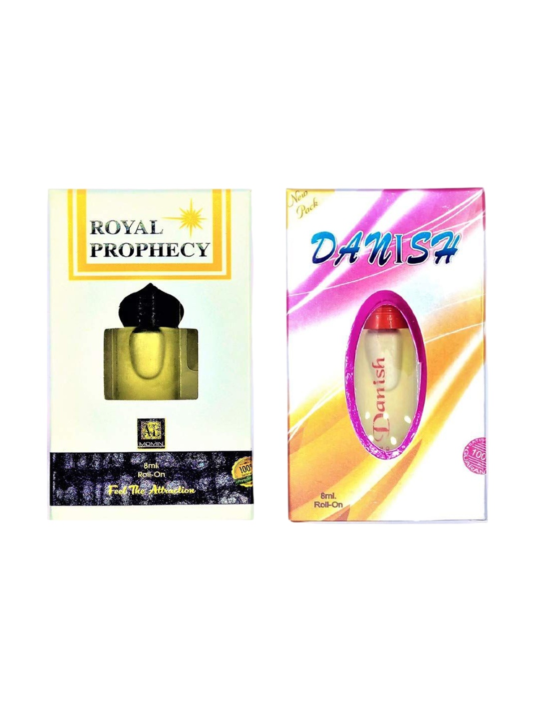 RAVIOUR LIFESTYLE Set Of 2 Danish & Royal Prophecy 100% Alcoholic Free Attar - 8 ml Each, Transparent
RAVIOUR LIFESTYLE Set Of 2 Danish & Royal Prophecy 100% Alcoholic Free Attar - 8 ml Each, Transparent