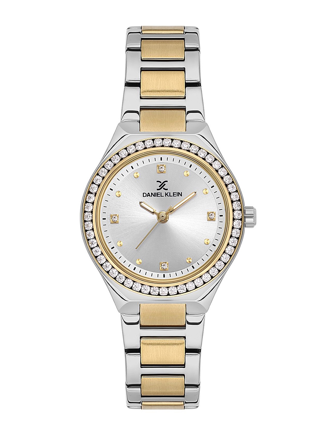 Daniel Klein Women Embellished Dial & Bracelet Style Straps Analogue Watch DK.1.13765-4, Silver
Daniel Klein Women Embellished Dial & Bracelet Style Straps Analogue Watch DK.1.13765-4, Silver