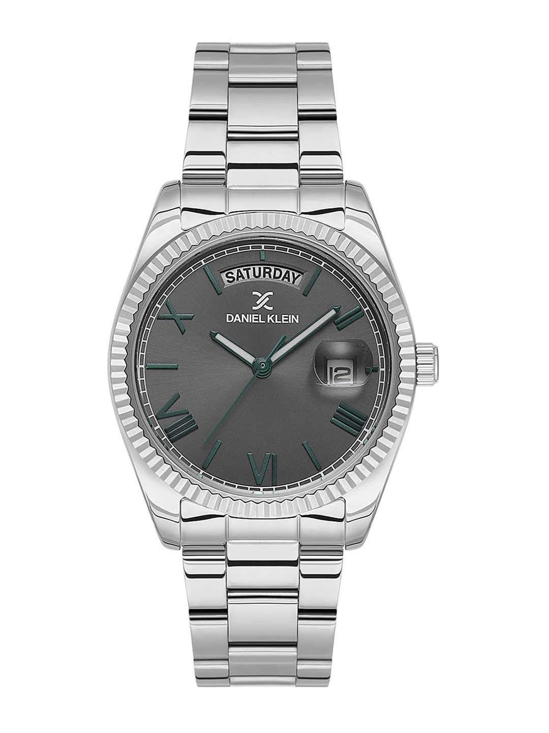 Daniel Klein Women Embellished Dial & Bracelet Style Straps Analogue Watch DK.1.13764-1, Grey
Daniel Klein Women Embellished Dial & Bracelet Style Straps Analogue Watch DK.1.13764-1, Grey
