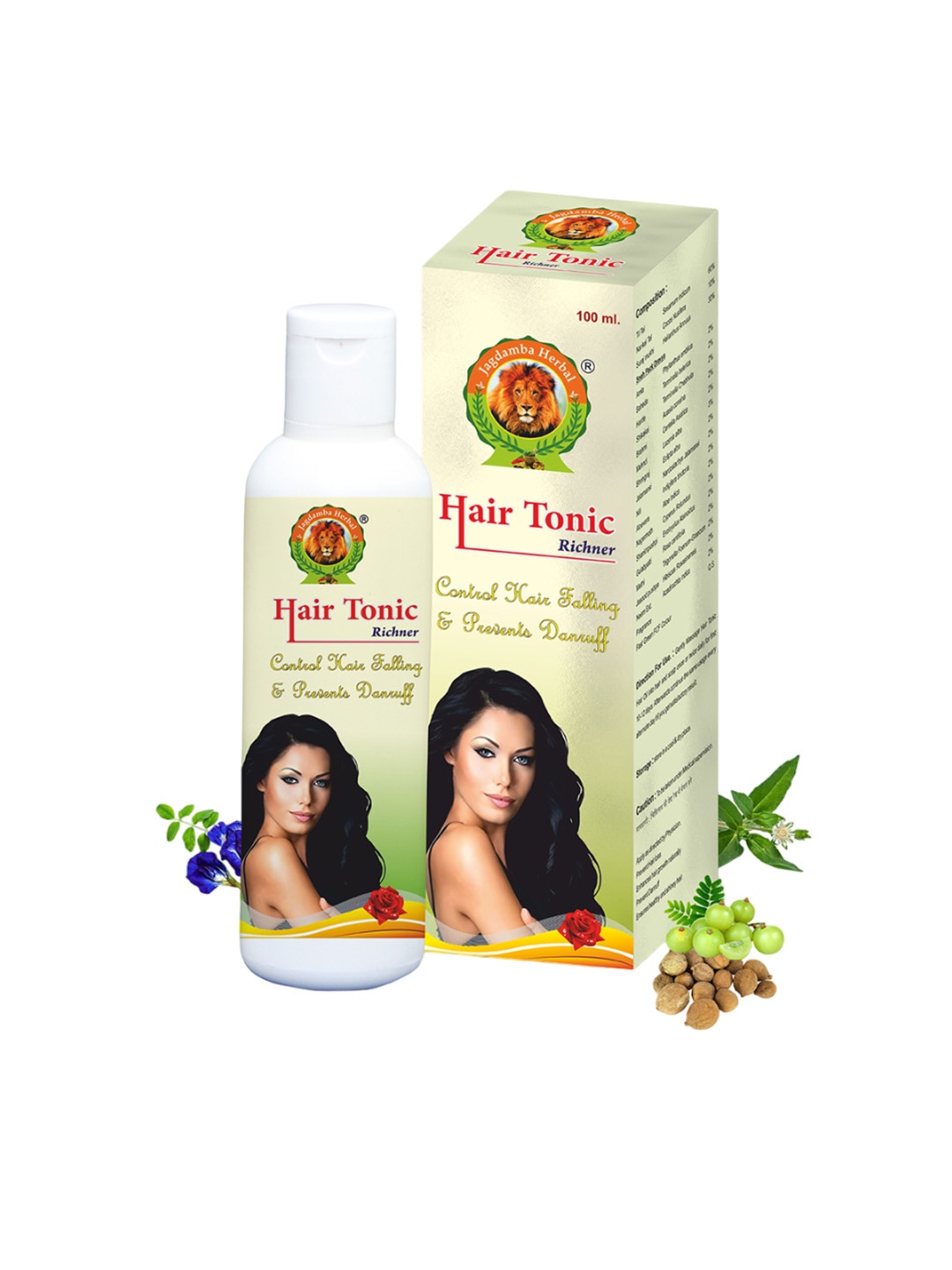 Jagdamba Herbal Hair Tonic Richner Contred Hair Filing & Prevents Danruff Hair Oil- 200 ml, Yellow
Jagdamba Herbal Hair Tonic Richner Contred Hair Filing & Prevents Danruff Hair Oil- 200 ml, Yellow