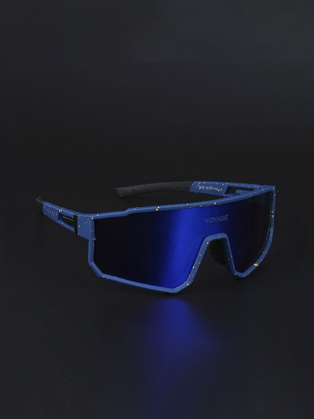 Voyage Unisex Sports Sunglasses with Polarised and UV Protected Lens 3058PMG6057, Blue
Voyage Unisex Sports Sunglasses with Polarised and UV Protected Lens 3058PMG6057, Blue