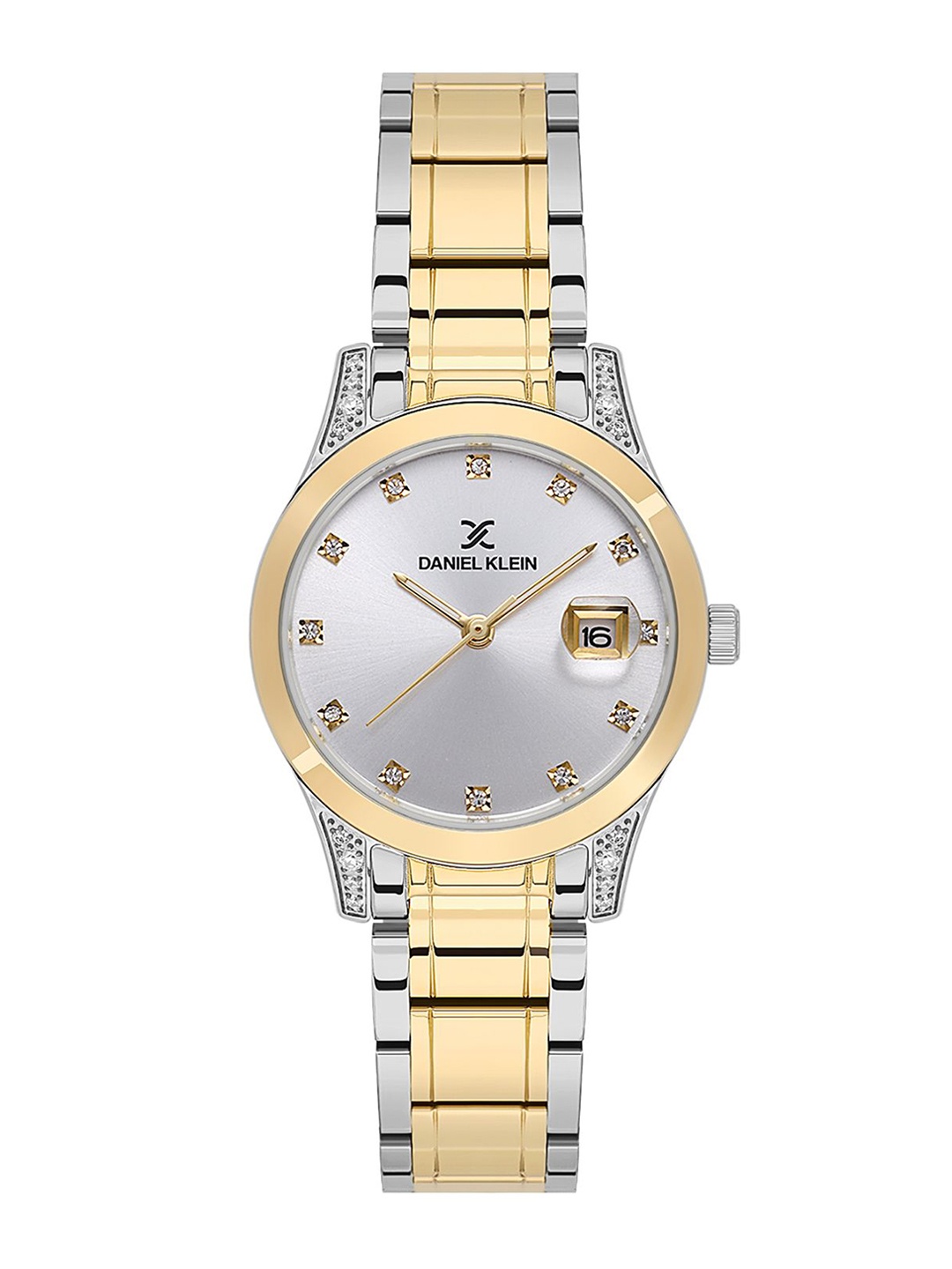 Daniel Klein Women Embellished Dial & Bracelet Style Straps Analogue Watch DK.1.13782-4, Silver
Daniel Klein Women Embellished Dial & Bracelet Style Straps Analogue Watch DK.1.13782-4, Silver