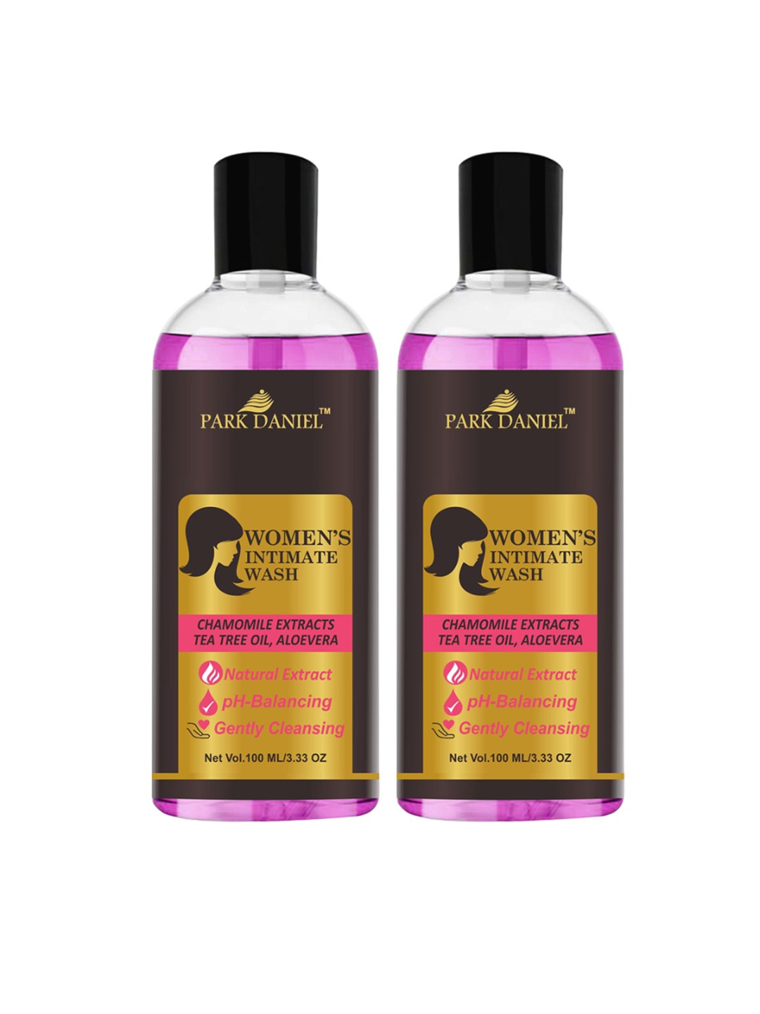 Park Daniel Set Of 2 Intimate Wash With Aloevera Prevents Bad Odour - 100 ml Each, Pink
Park Daniel Set Of 2 Intimate Wash With Aloevera Prevents Bad Odour - 100 ml Each, Pink