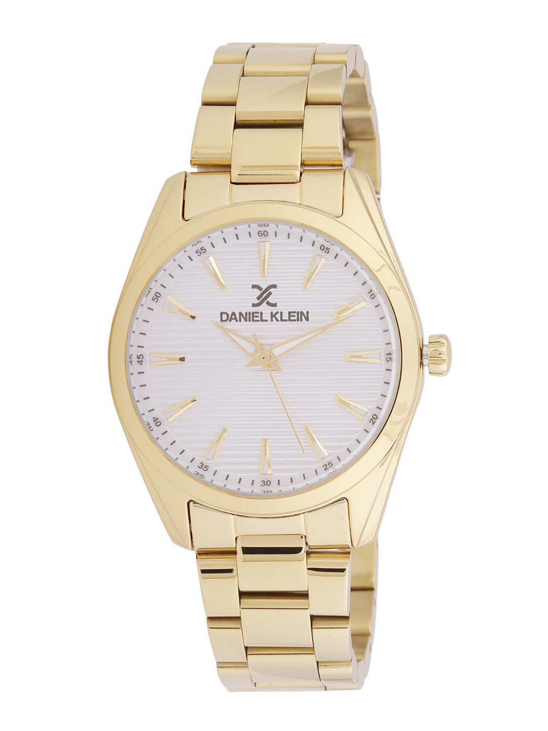 Daniel Klein Women Embellished Dial & Bracelet Style Straps Analogue Watch DK.1.13340-3, Gold
Daniel Klein Women Embellished Dial & Bracelet Style Straps Analogue Watch DK.1.13340-3, Gold