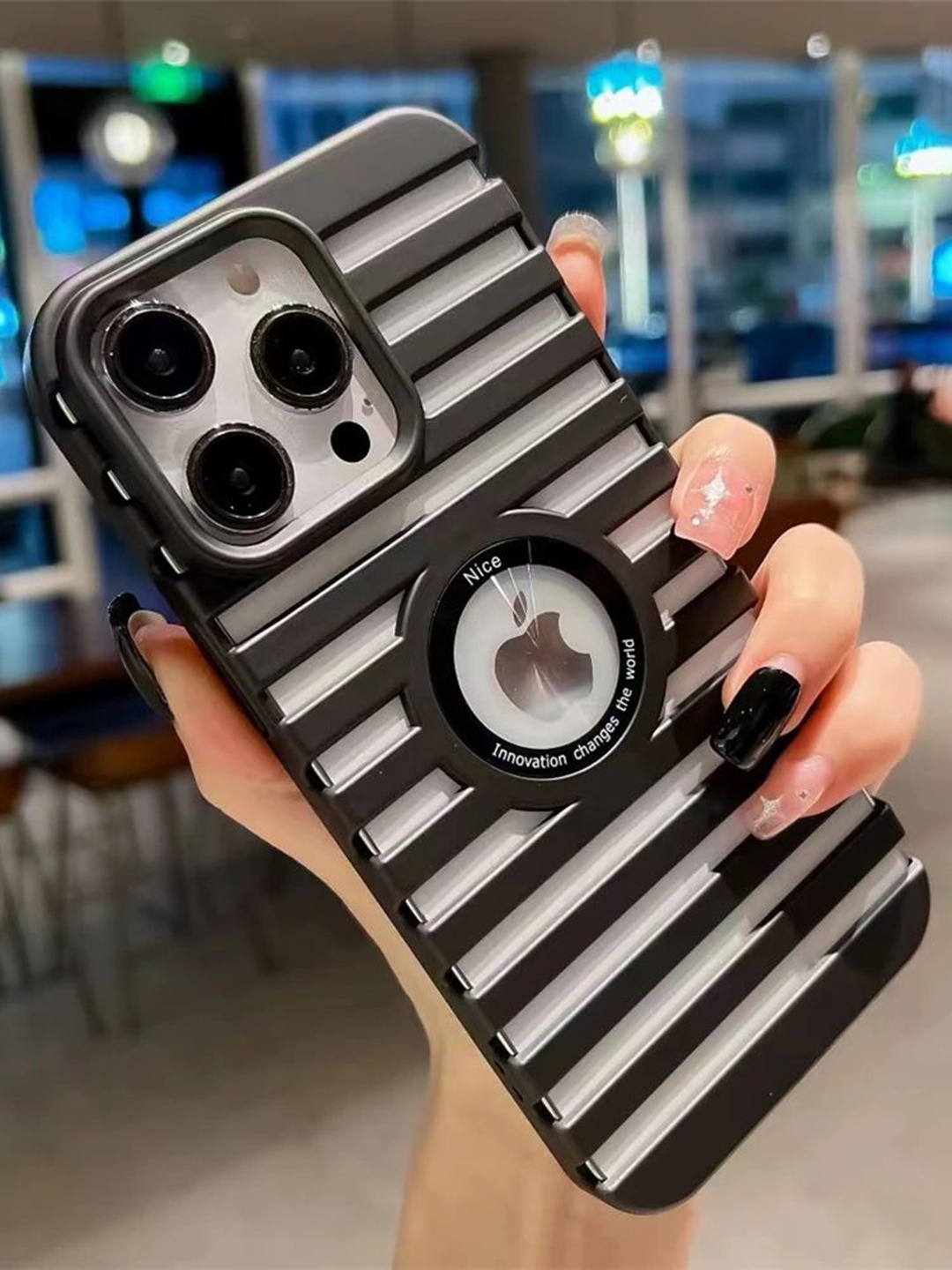 Luxury Kase Solid Printed iPhone 13 Pro Back Case Mobile Accessories, Black
Luxury Kase Solid Printed iPhone 13 Pro Back Case Mobile Accessories, Black