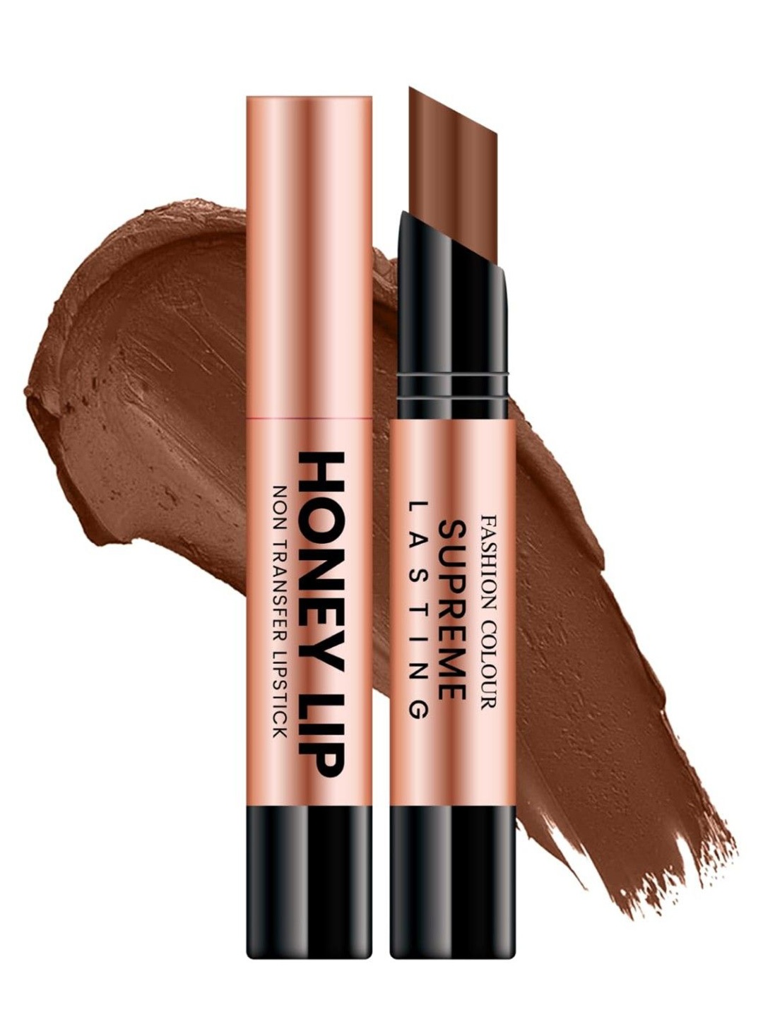 Fashion Colour Honey Lip Non Transfer Matte Bullet Lipstick - 3 g - Mineral - 311, Brown
Fashion Colour Honey Lip Non Transfer Matte Bullet Lipstick - 3 g - Mineral - 311, Brown