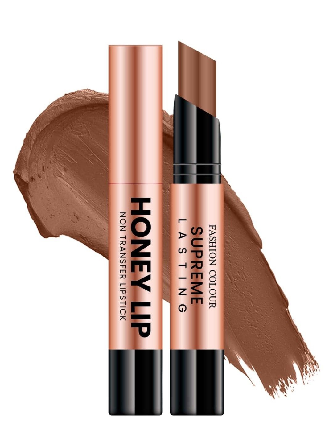 Fashion Colour Honey Lip Non Transfer Matte Bullet Lipstick - 3 g - Toffee- 318, Brown
Fashion Colour Honey Lip Non Transfer Matte Bullet Lipstick - 3 g - Toffee- 318, Brown
