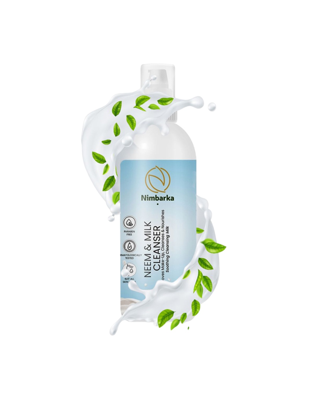 Nimbarka Anti Acne Neem & Milk Face Cleanser with Natural Hydrating - 100 ml, White
Nimbarka Anti Acne Neem & Milk Face Cleanser with Natural Hydrating - 100 ml, White