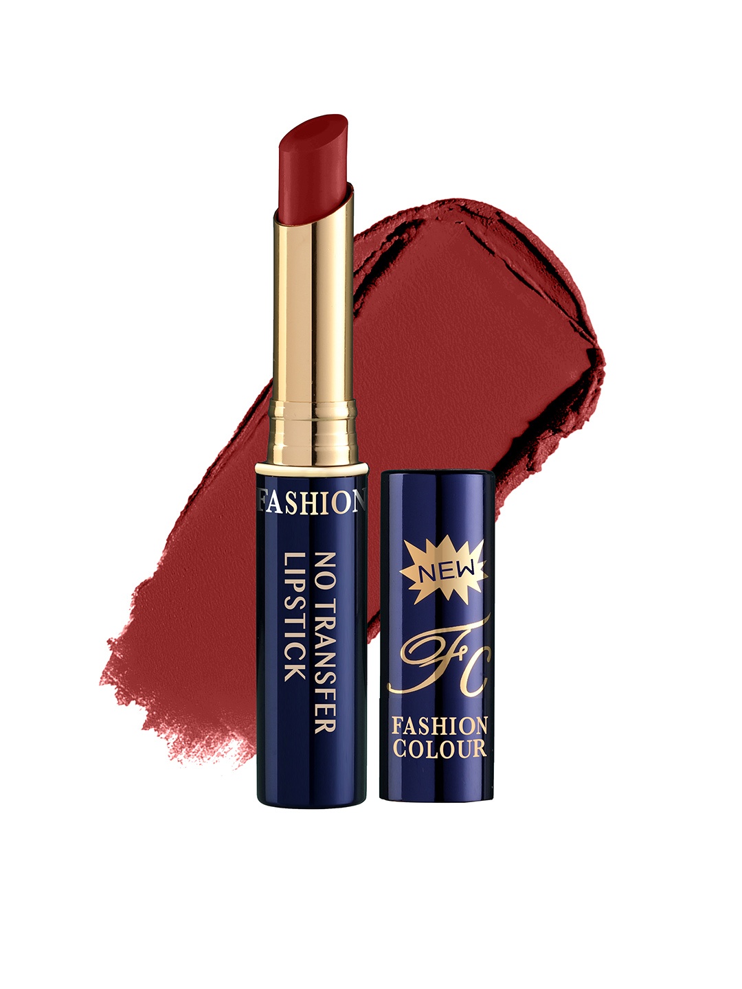 Fashion Colour No Transfer Matte Waterproof Lipstick 2.6 g - Spicy Ruby 62, Red
Fashion Colour No Transfer Matte Waterproof Lipstick 2.6 g - Spicy Ruby 62, Red