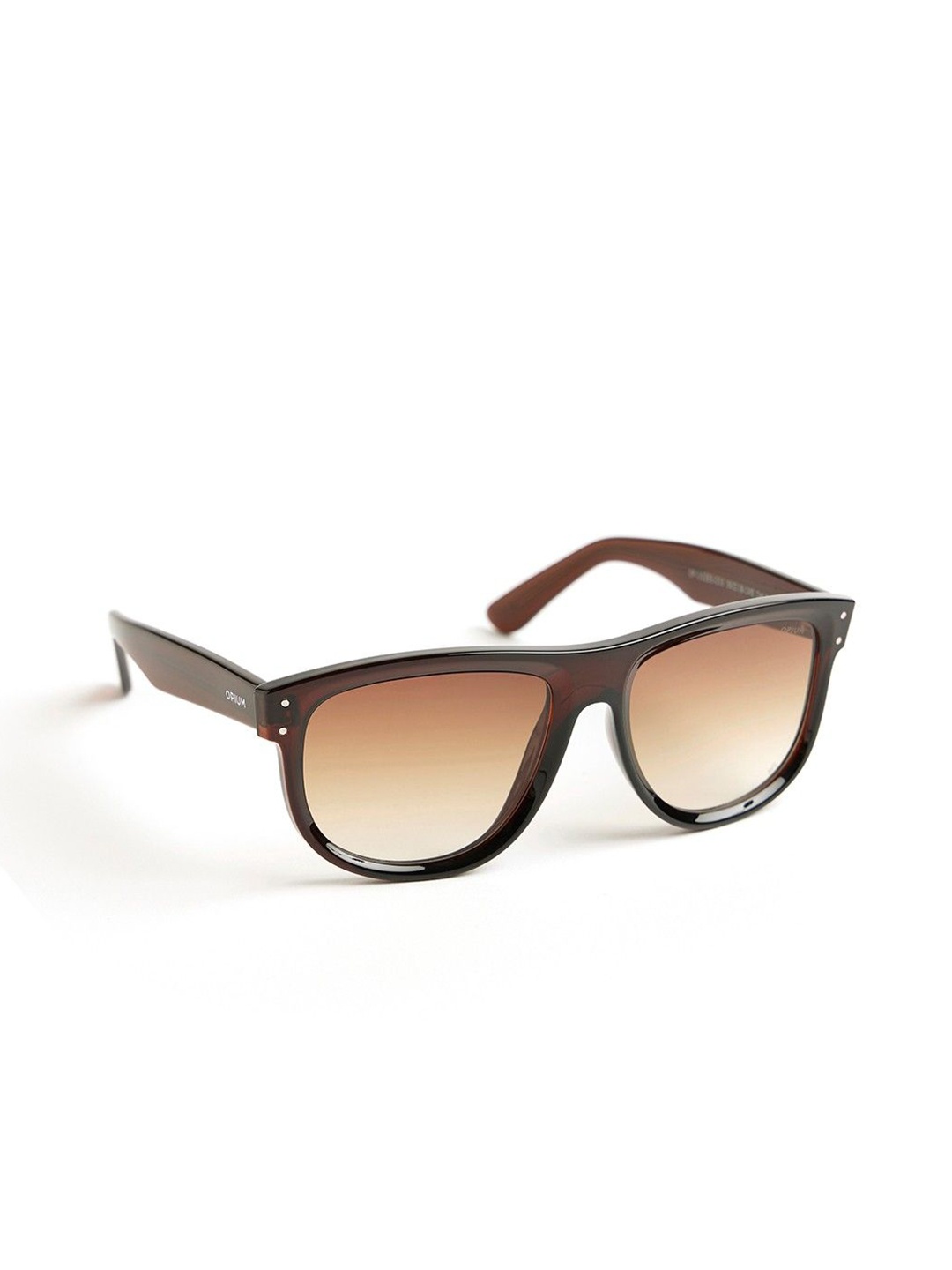 OPIUM Men Wayfarer Sunglasses with UV Protected Lens OP-10283-C03-56-Crystal, Brown
OPIUM Men Wayfarer Sunglasses with UV Protected Lens OP-10283-C03-56-Crystal, Brown