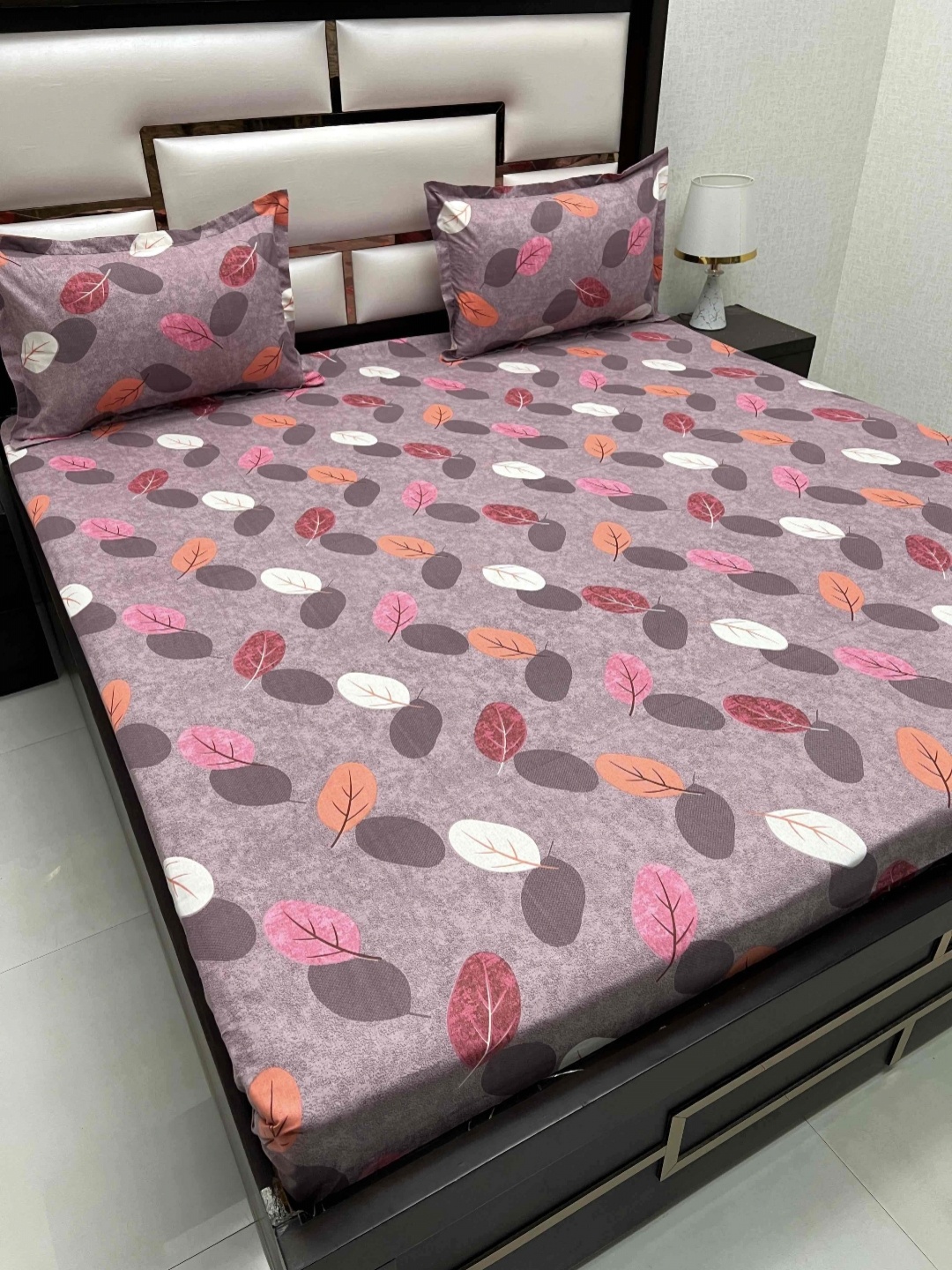 Pure Decor Passion Purple Printed Pure Cotton 200 TC Queen Bedsheet Set 2.27 m x 2.53 m
Pure Decor Passion Purple Printed Pure Cotton 200 TC Queen Bedsheet Set 2.27 m x 2.53 m