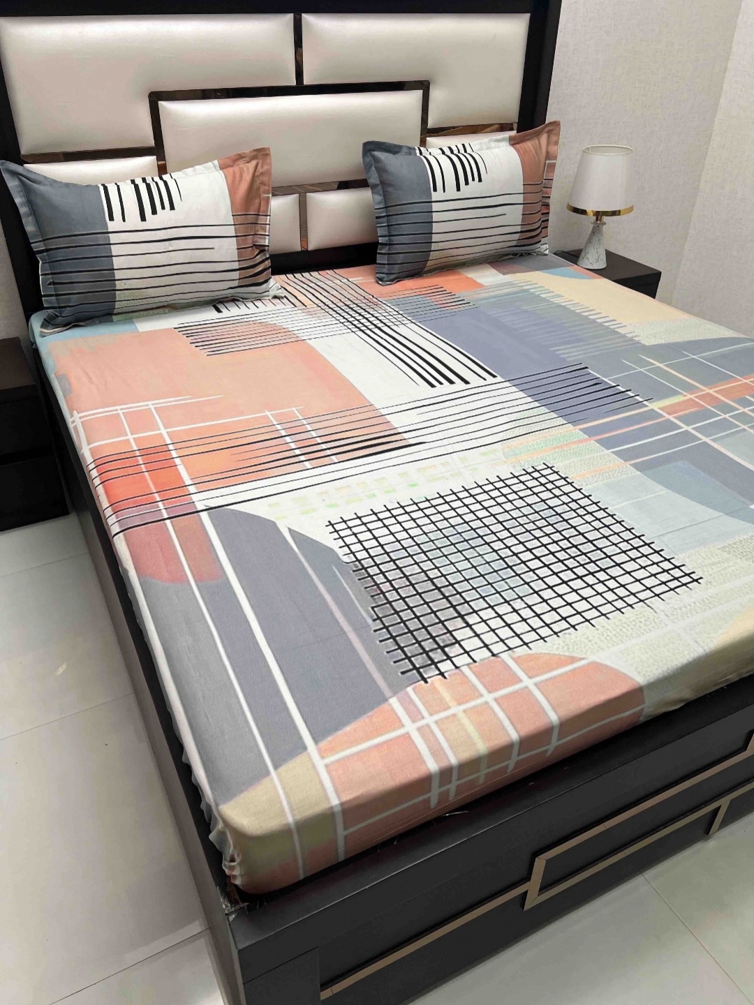 Pure Decor Cotton King Size Double Bedsheet With 2 Pillow Covers 2.74m X 2.74m, Peach
Pure Decor Cotton King Size Double Bedsheet With 2 Pillow Covers 2.74m X 2.74m, Peach