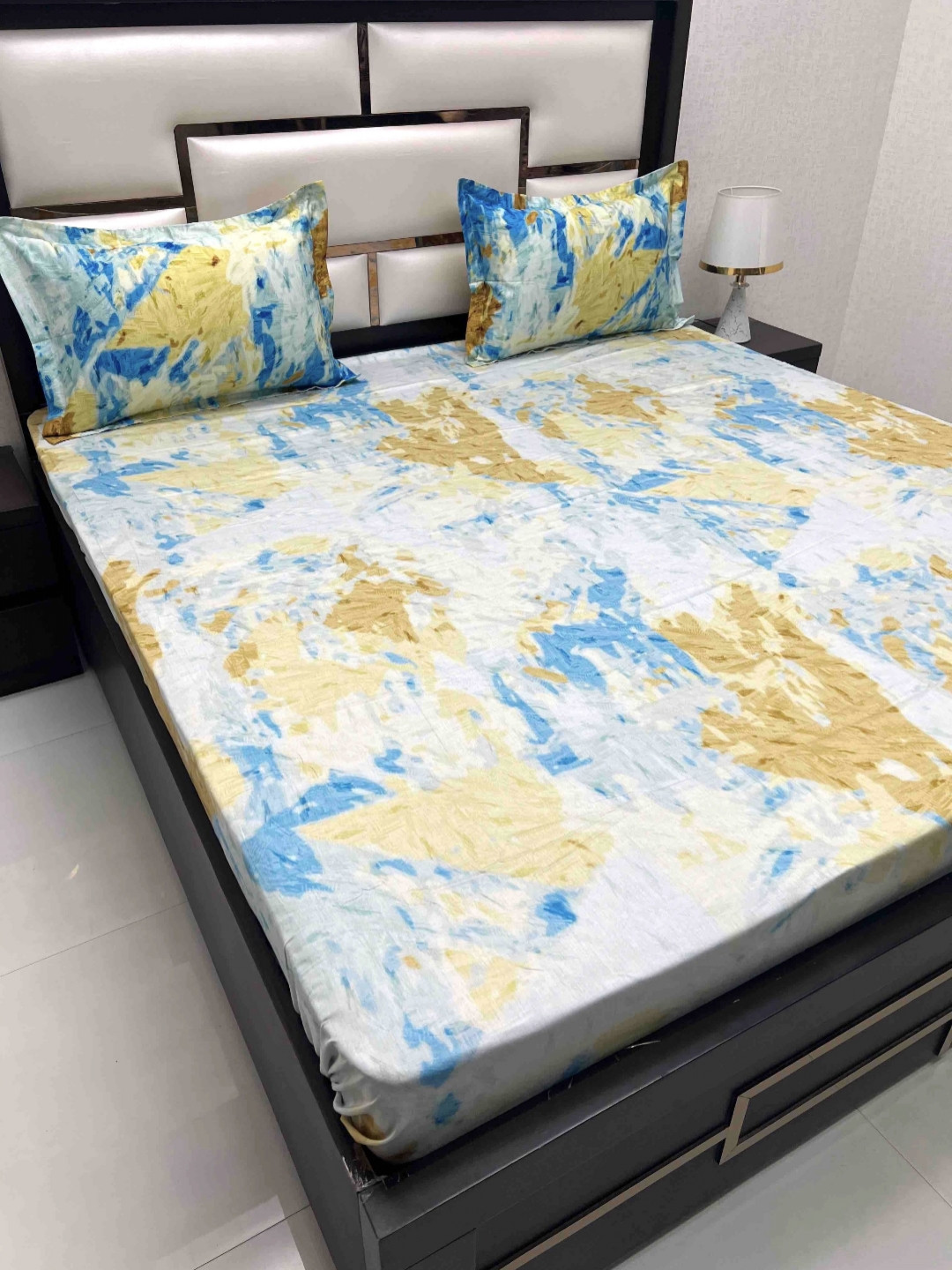 Pure Decor Cotton King Size Double Bed Bedsheet With 2 Pillow Covers 2.74m X 2.74m, White
Pure Decor Cotton King Size Double Bed Bedsheet With 2 Pillow Covers 2.74m X 2.74m, White