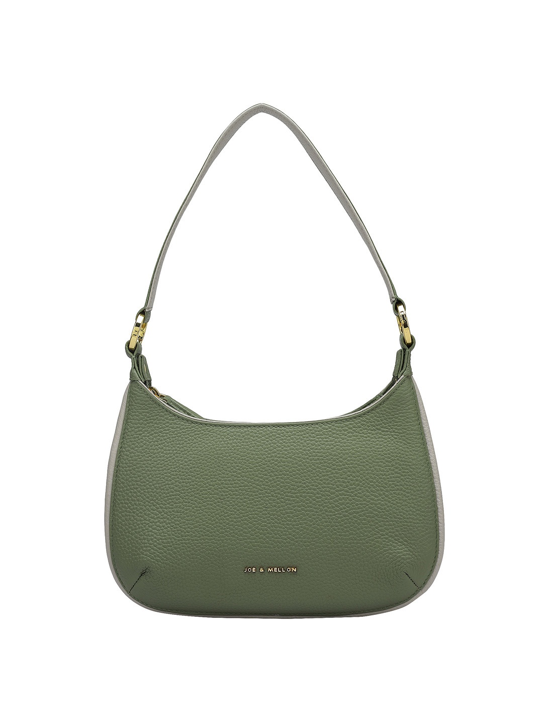 Joe & Mellon Women Textured Solid Half Moon Leather Shoulder Bag, Green
Joe & Mellon Women Textured Solid Half Moon Leather Shoulder Bag, Green