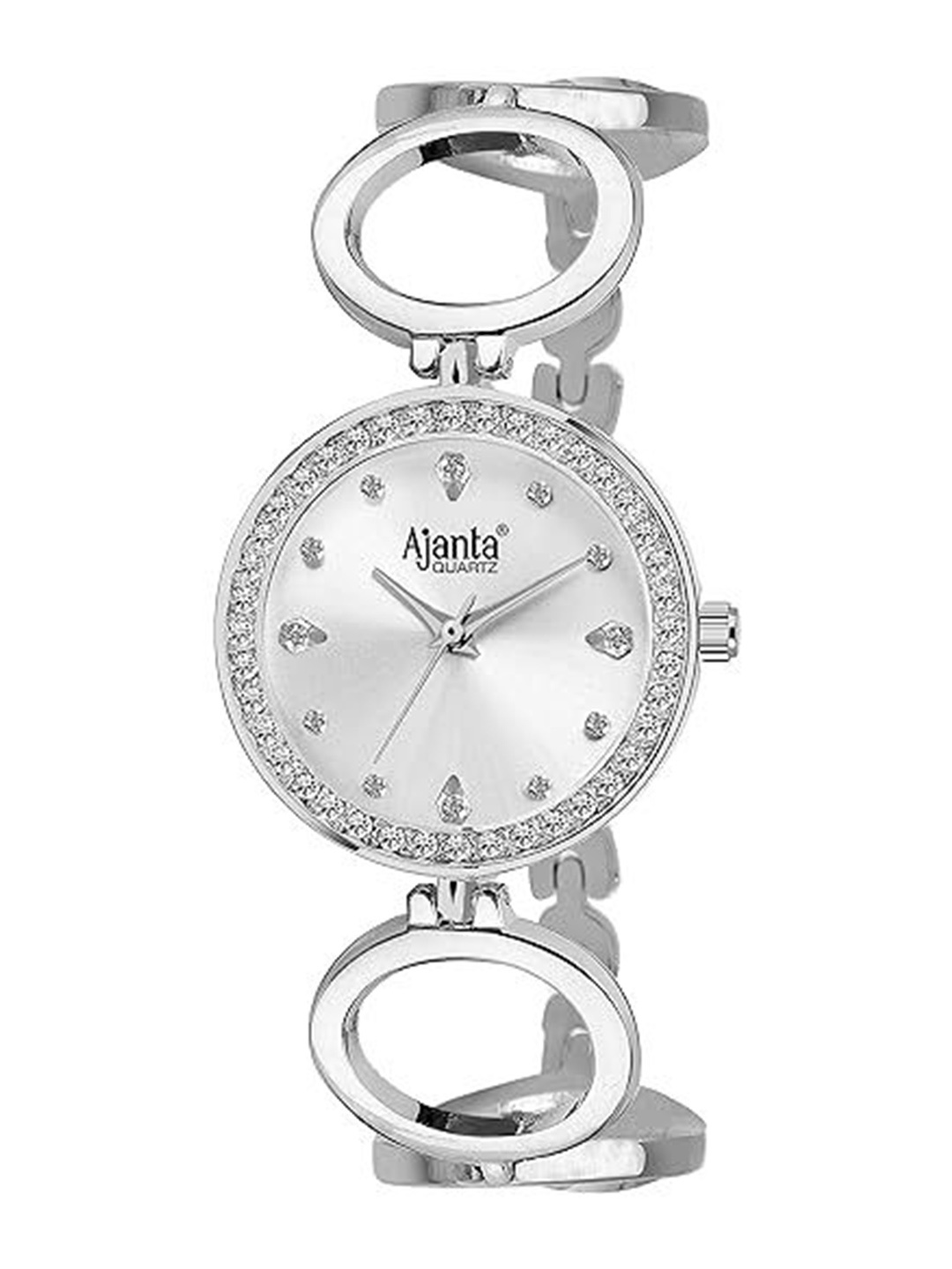 Ajanta Quartz Women Brass Dial & Stainless Steel Straps Analogue Watch AWC117ESL AB a, Silver
Ajanta Quartz Women Brass Dial & Stainless Steel Straps Analogue Watch AWC117ESL AB a, Silver