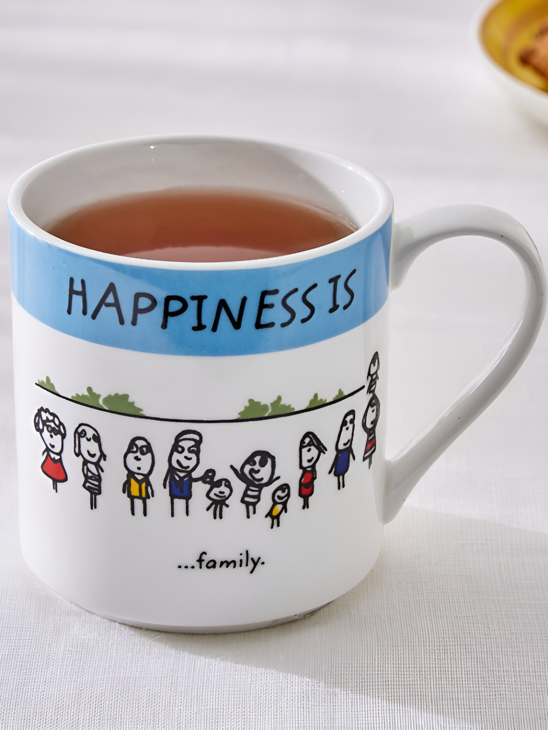 Home Centre Blue Hand Painted Printed Bone China Glossy Mugs Set of Cups and Mugs 
Home Centre Blue Hand Painted Printed Bone China Glossy Mugs Set of Cups and Mugs