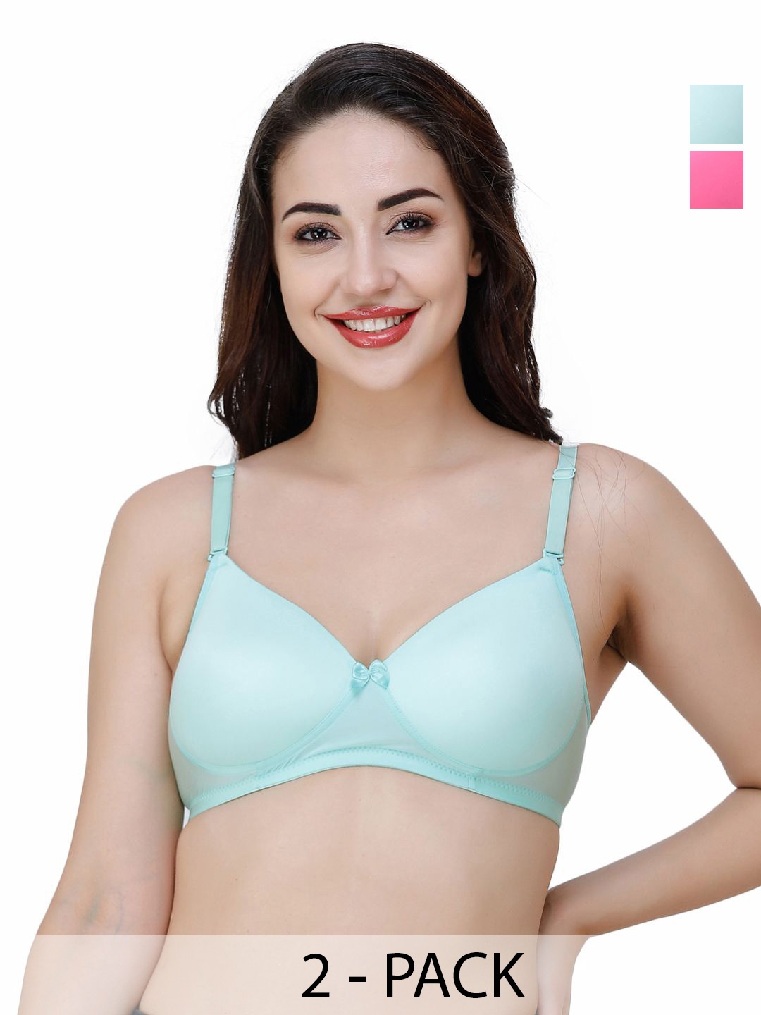 College Girl -Women Full Coverage Lightly Padded All Day Comfort T-shirt Bra, Pink
College Girl -Women Full Coverage Lightly Padded All Day Comfort T-shirt Bra, Pink