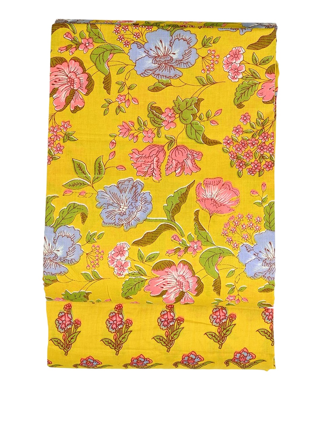 Sun Fashion And Lifestyle Floral Printed Pure Cotton Unstitched Dress Material, Yellow
Sun Fashion And Lifestyle Floral Printed Pure Cotton Unstitched Dress Material, Yellow