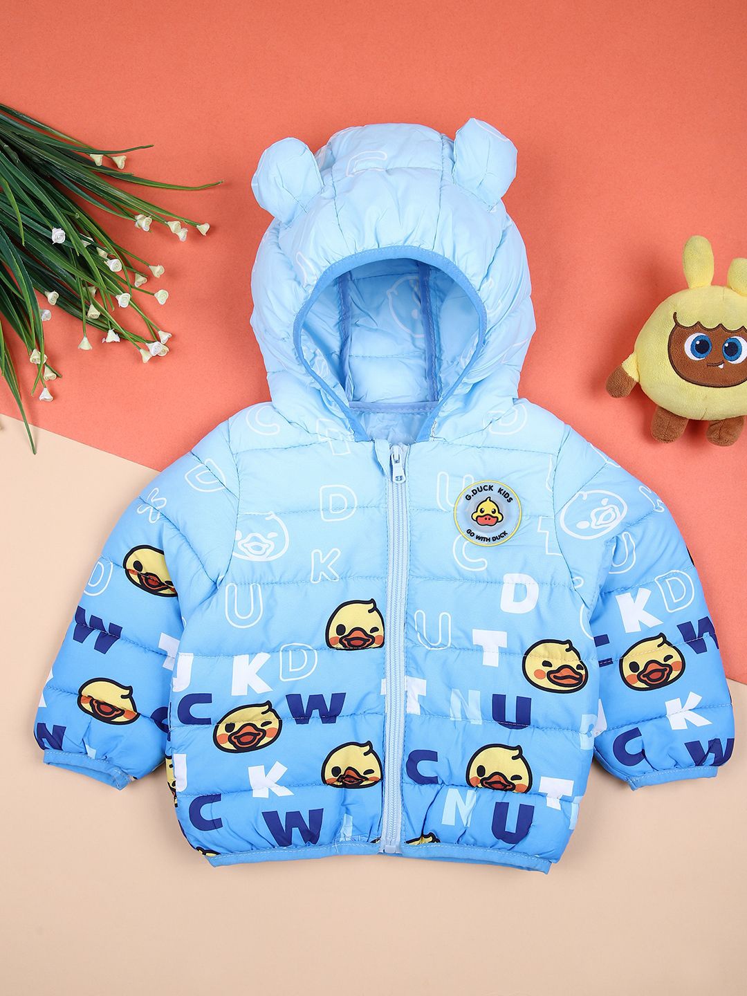 V-Mart Unisex Kids Hooded Conversational Printed Cotton Casual Puffer Jacket, Blue
V-Mart Unisex Kids Hooded Conversational Printed Cotton Casual Puffer Jacket, Blue